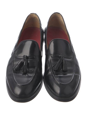 Carolina Herrera Patent Leather Monk Straps