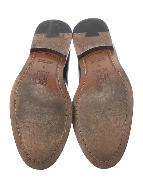 Carolina Herrera Patent Leather Monk Straps