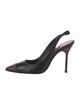 Carolina Herrera Leather Slingback Pumps