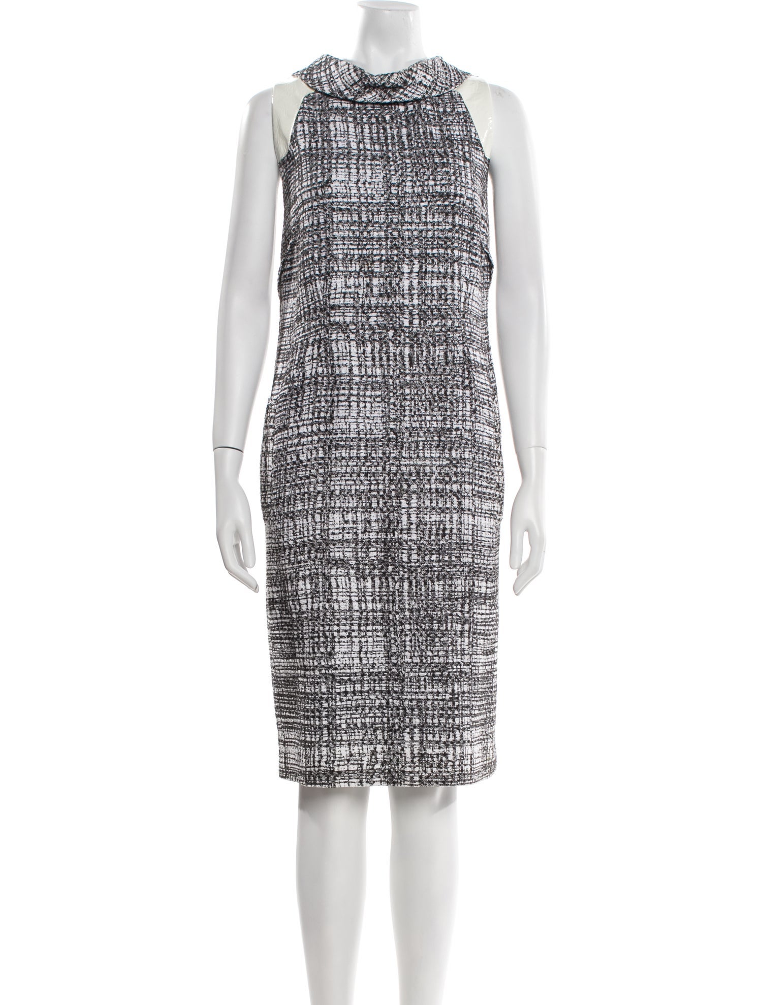 Carolina Herrera Printed Midi Length Dress