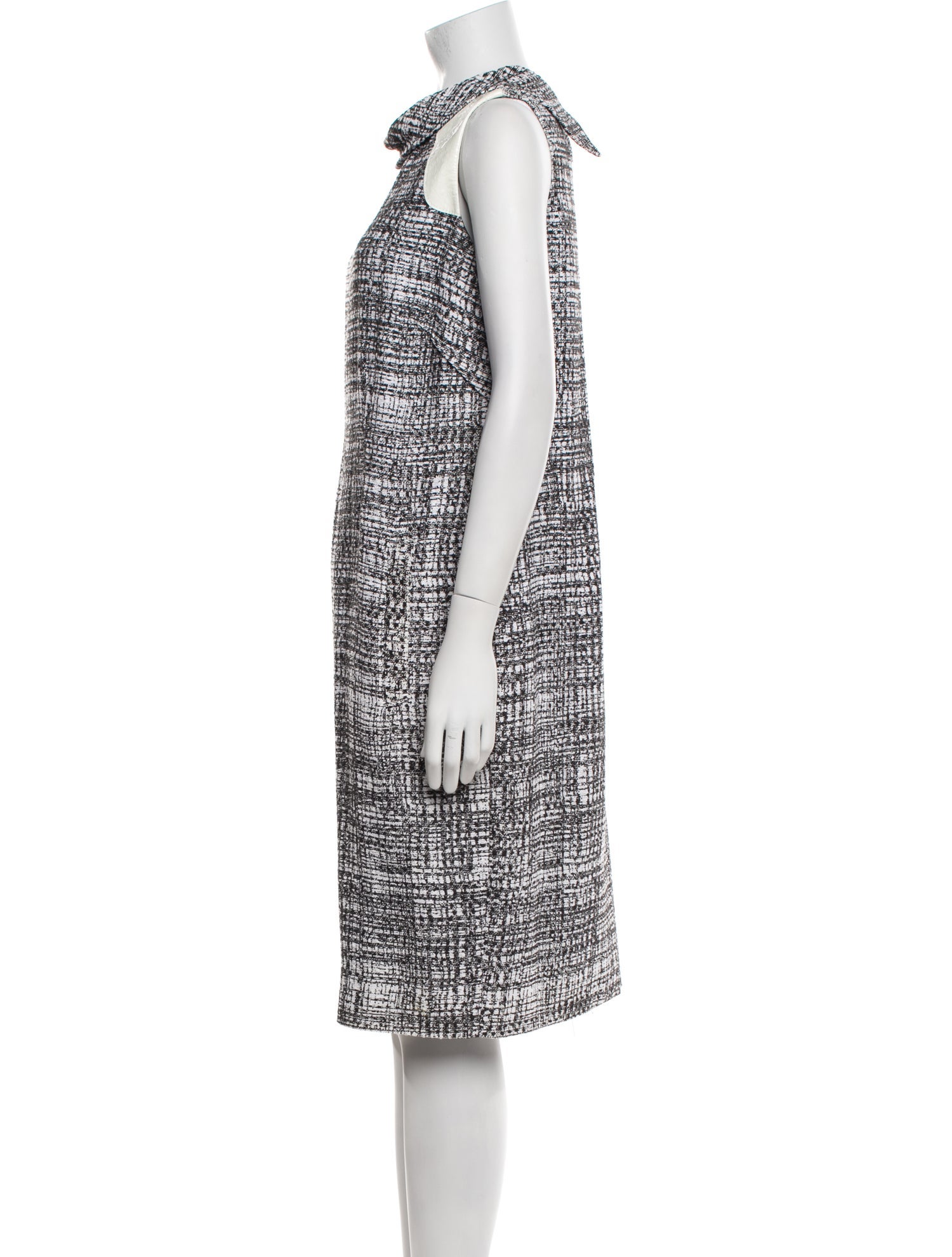 Carolina Herrera Printed Midi Length Dress