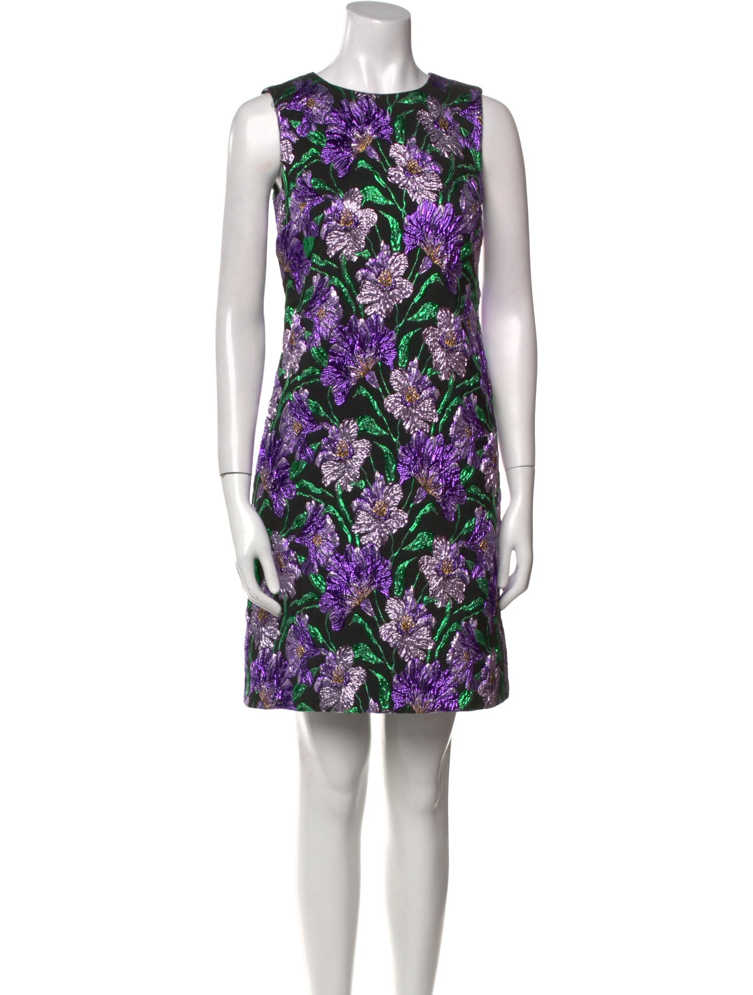 Carolina Herrera Floral Print Mini Dress w/ Tags
