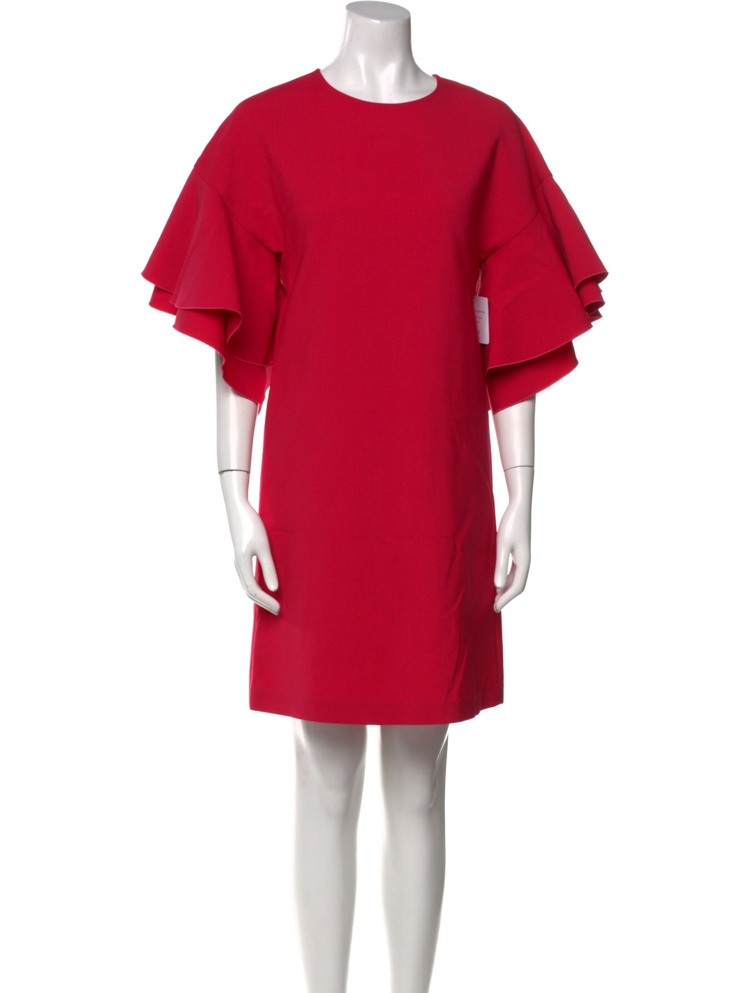 Carolina Herrera Virgin Wool Mini Dress w/ Tags