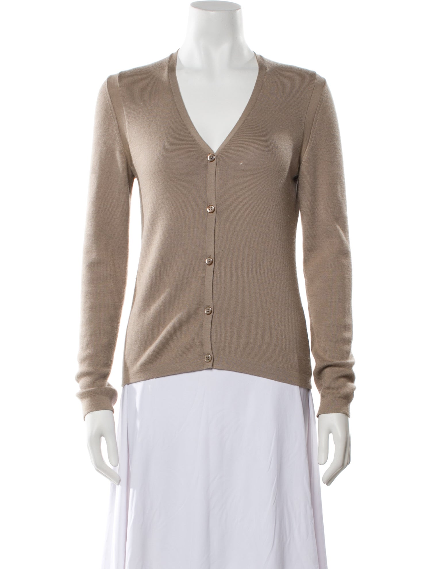 Carolina Herrera Cashmere V-Neck Sweater