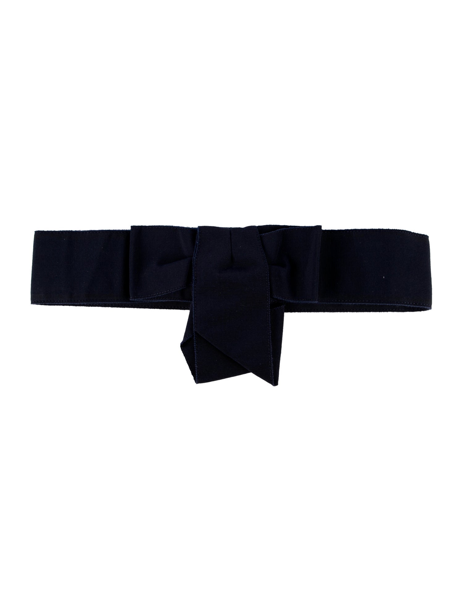 Carolina Herrera Wide Canvas Waist Belt