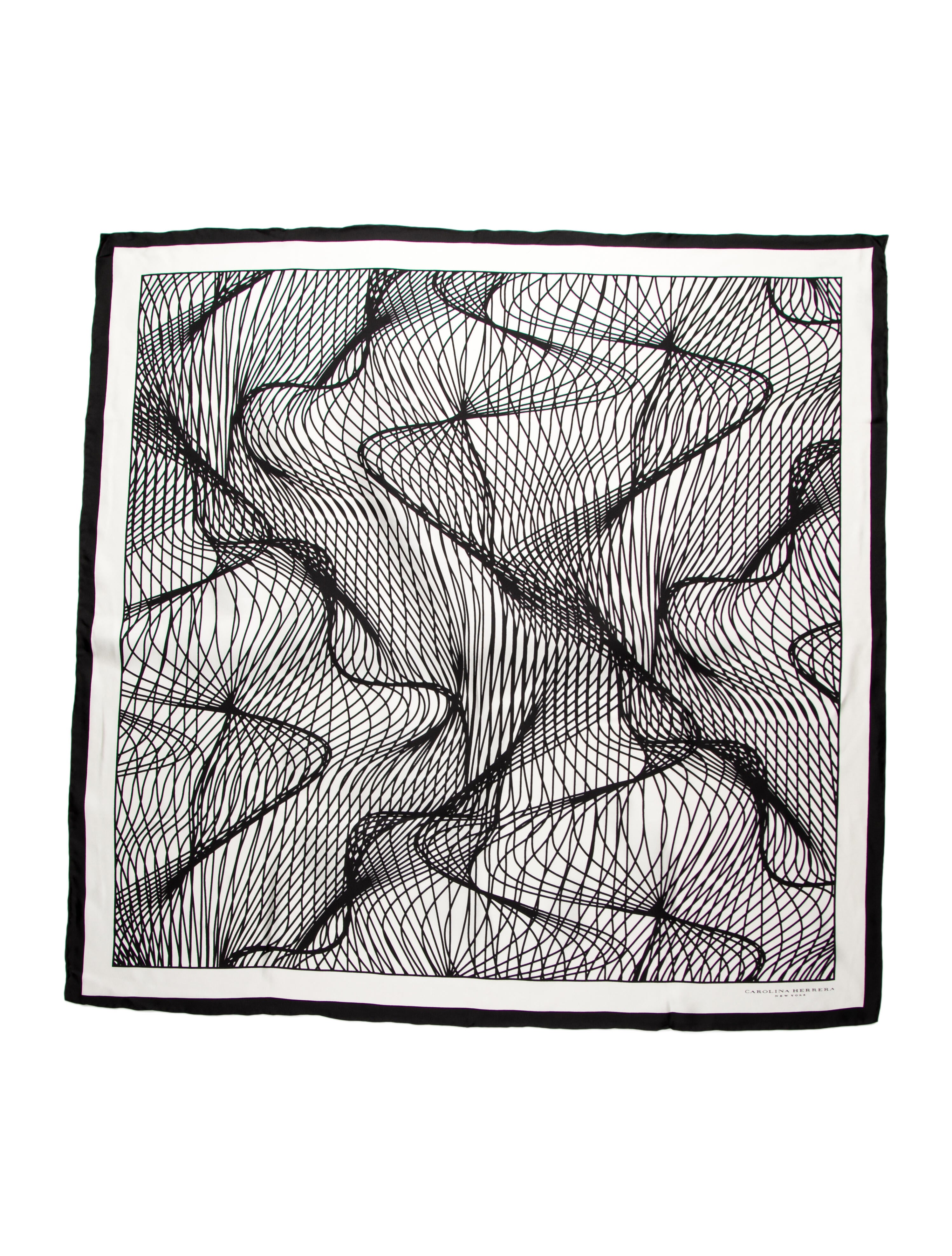 Carolina Herrera Silk Printed Scarf