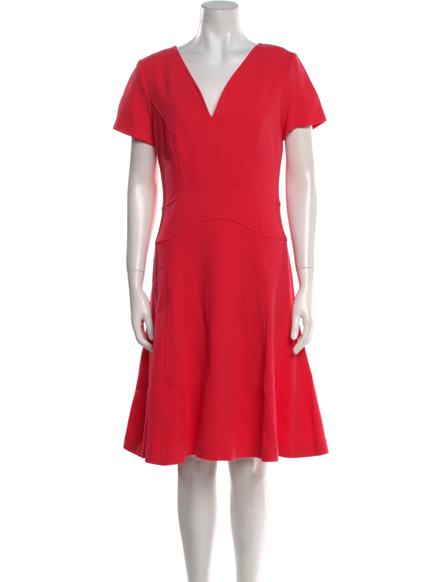 Carolina Herrera Wool Knee-Length Dress w/ Tags