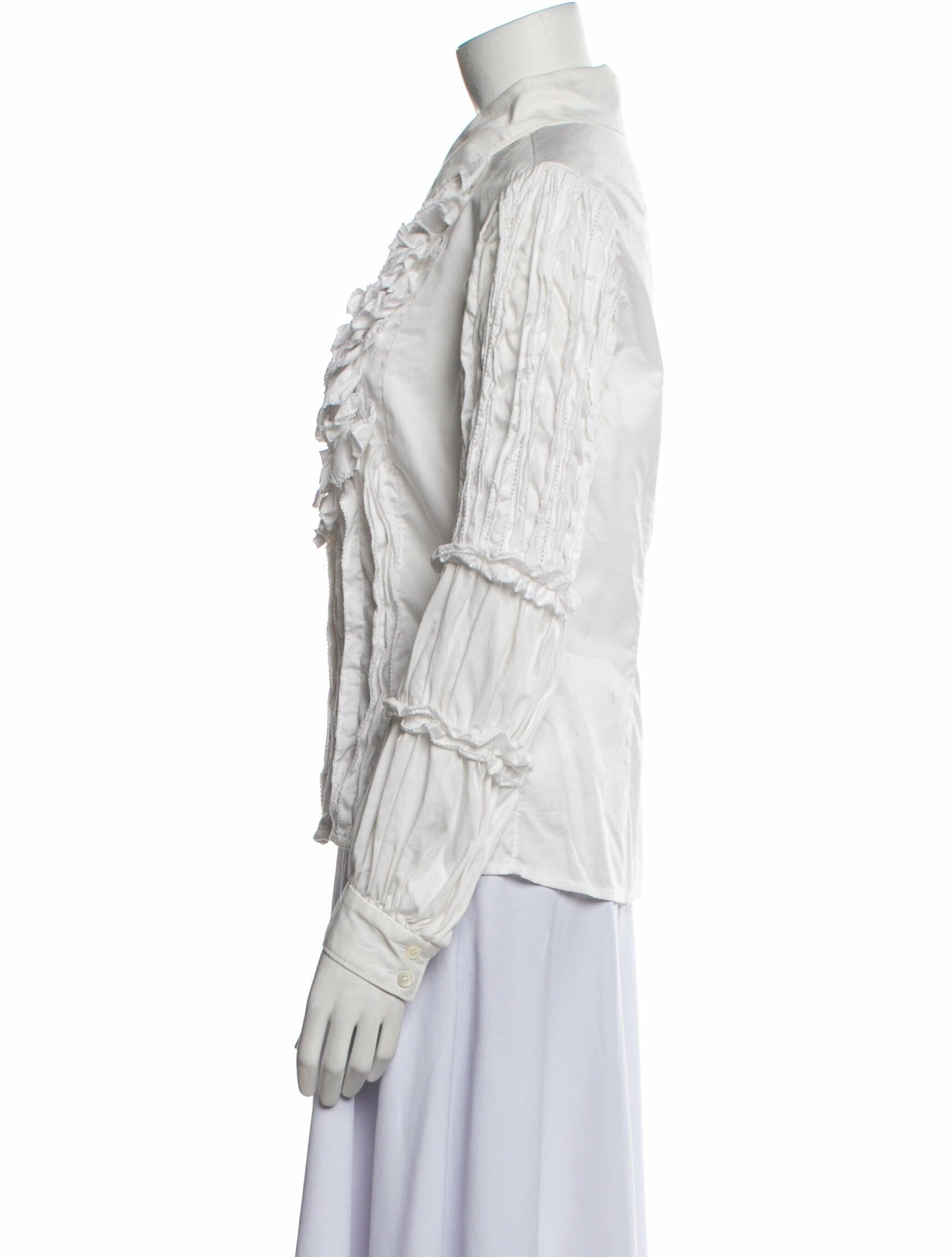 Carolina Herrera Three-Quarter Sleeve Blouse