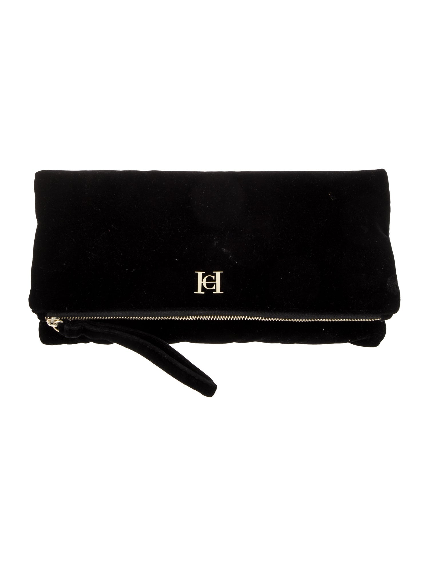 Carolina Herrera Velvet Clutch