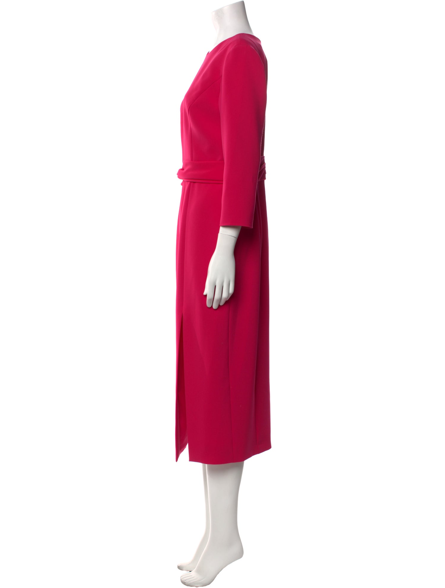Carolina Herrera Crew Neck Midi Length Dress w/ Tags