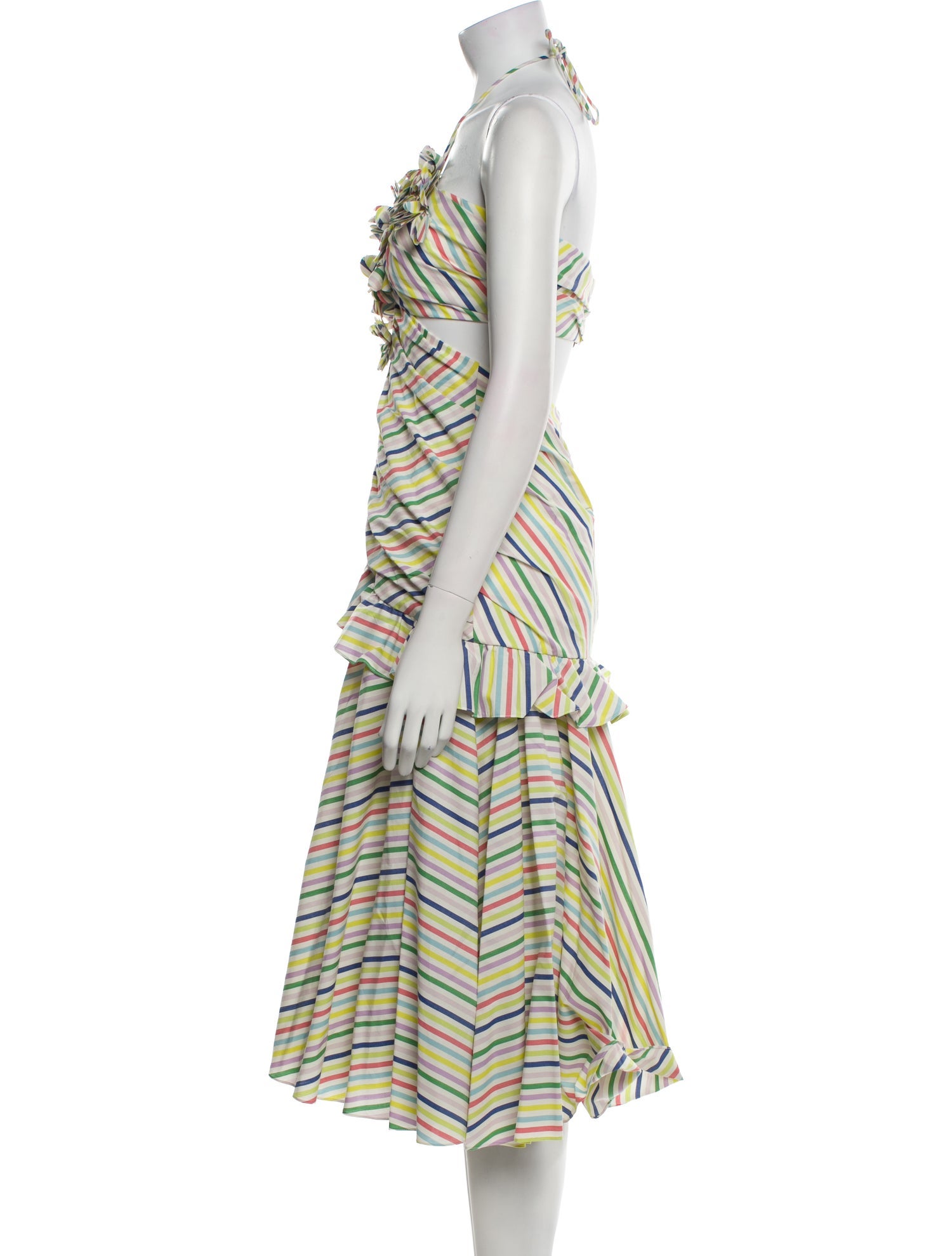 Carolina Herrera Printed Midi Length Dress