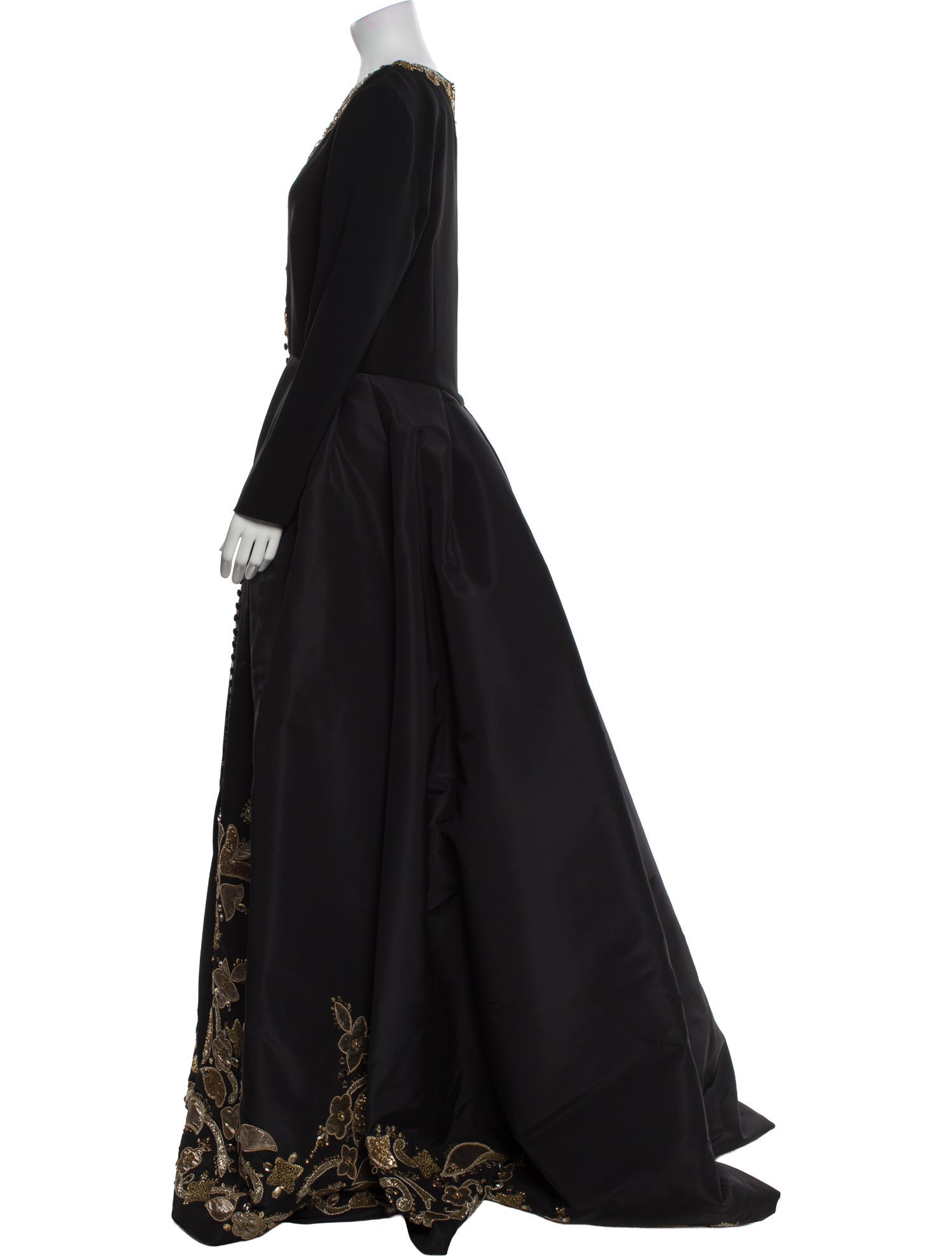 Carolina Herrera Crew Neck Long Dress w/ Tags