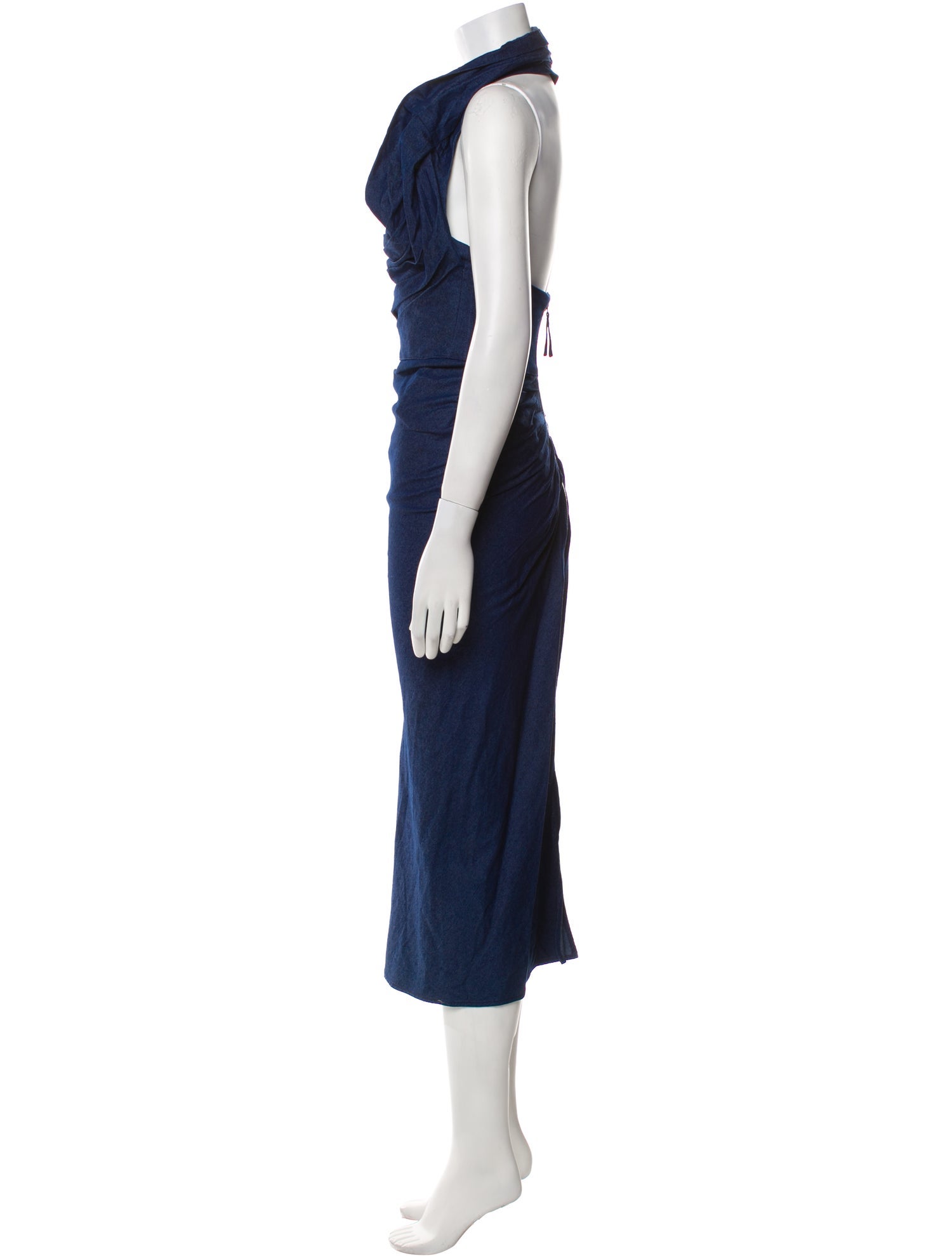 Carolina Herrera Halterneck Long Dress w/ Tags
