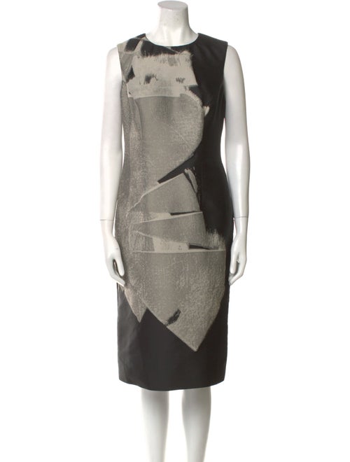 Carolina Herrera Printed Knee-Length Dress