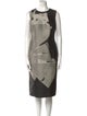 Carolina Herrera Printed Knee-Length Dress