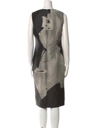 Carolina Herrera Printed Knee-Length Dress
