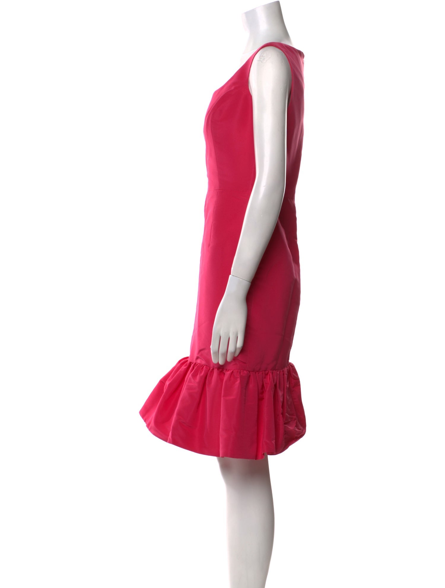 Carolina Herrera Scoop Neck Knee-Length Dress w/ Tags