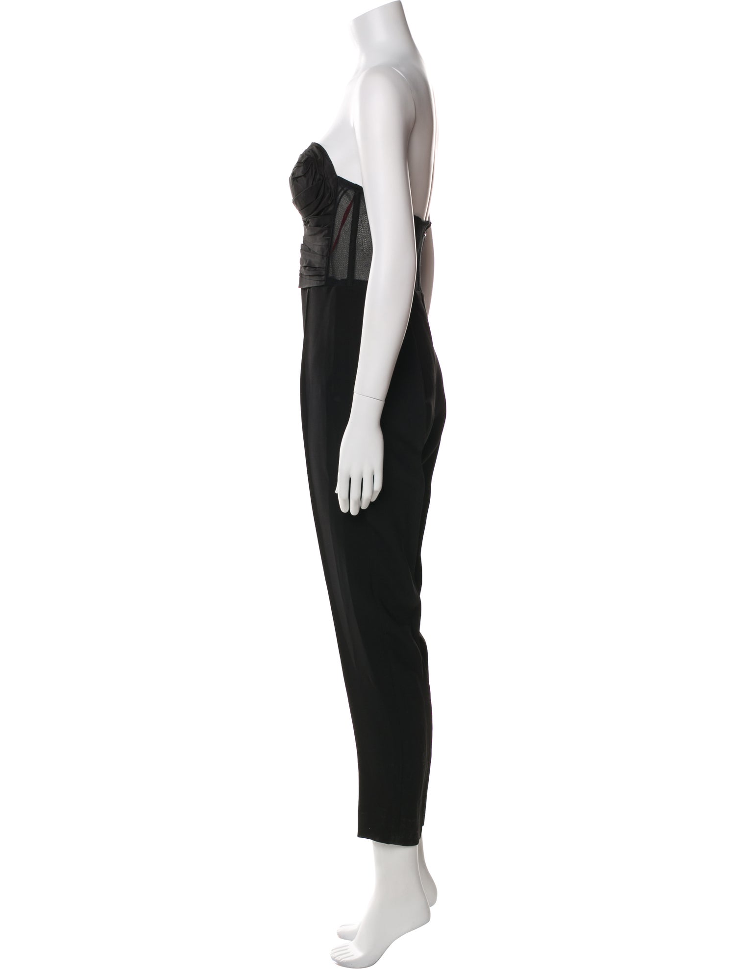 Carolina Herrera Strapless Jumpsuit