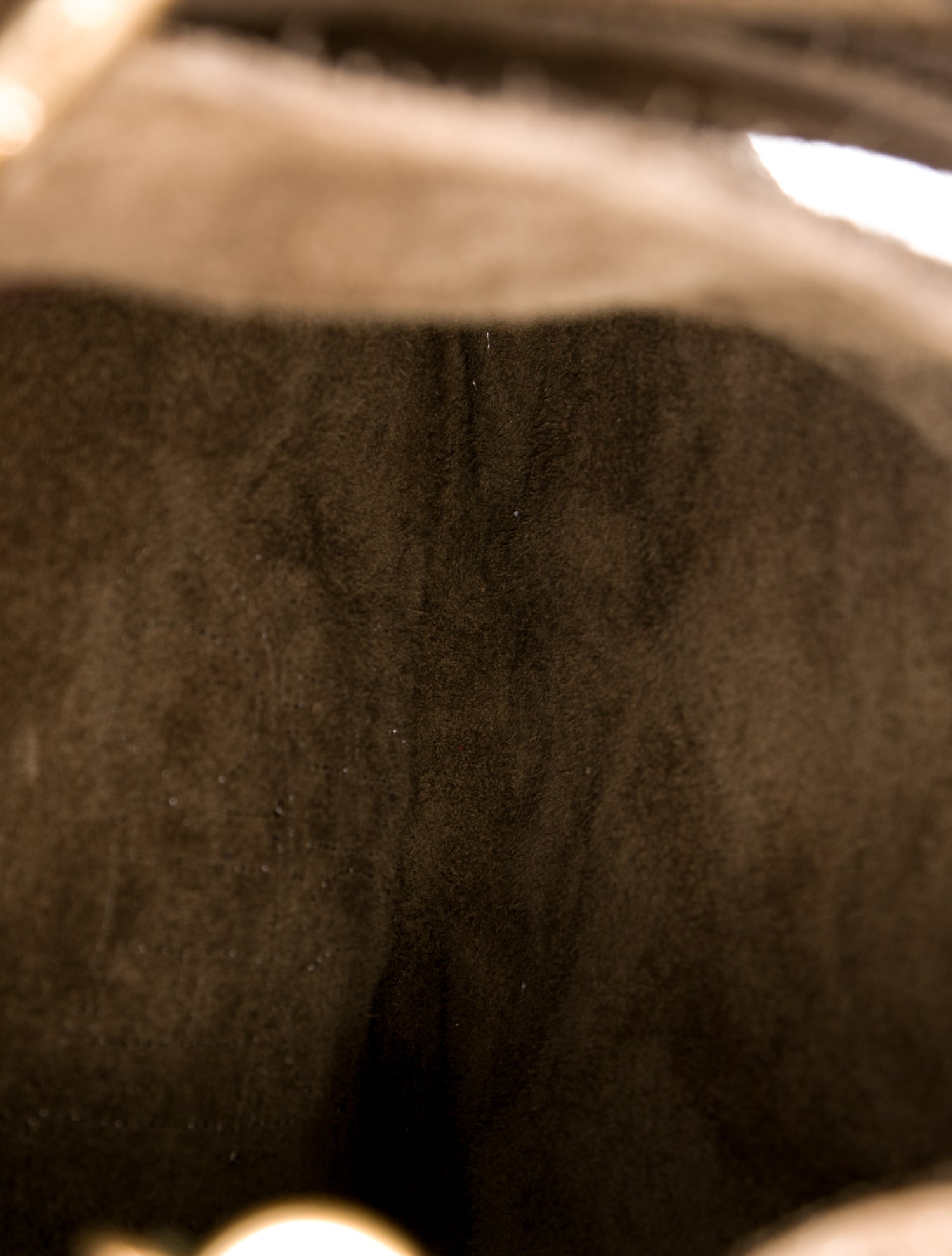 Carolina Herrera Suede Bucket Bag