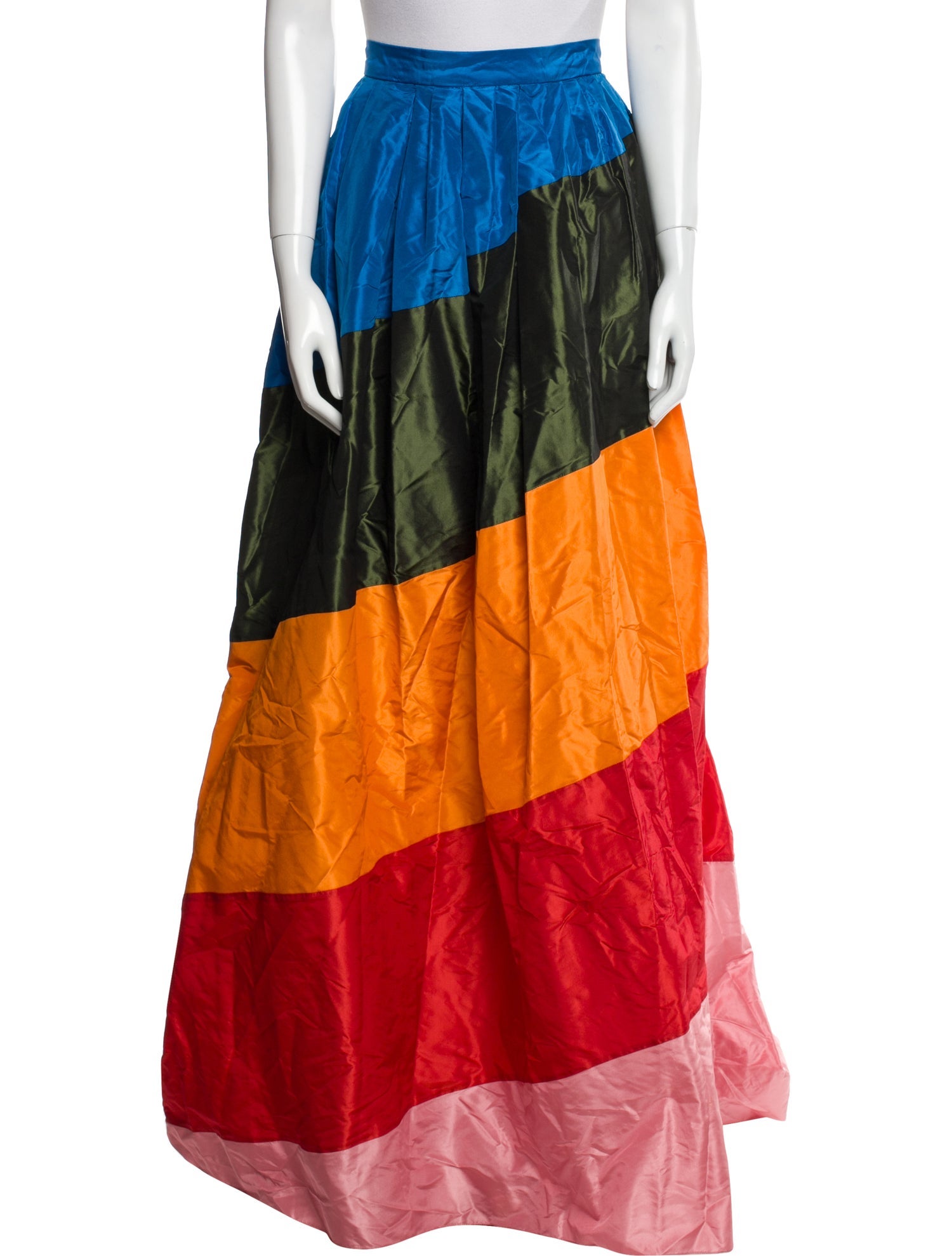 Carolina Herrera Silk Long Skirt