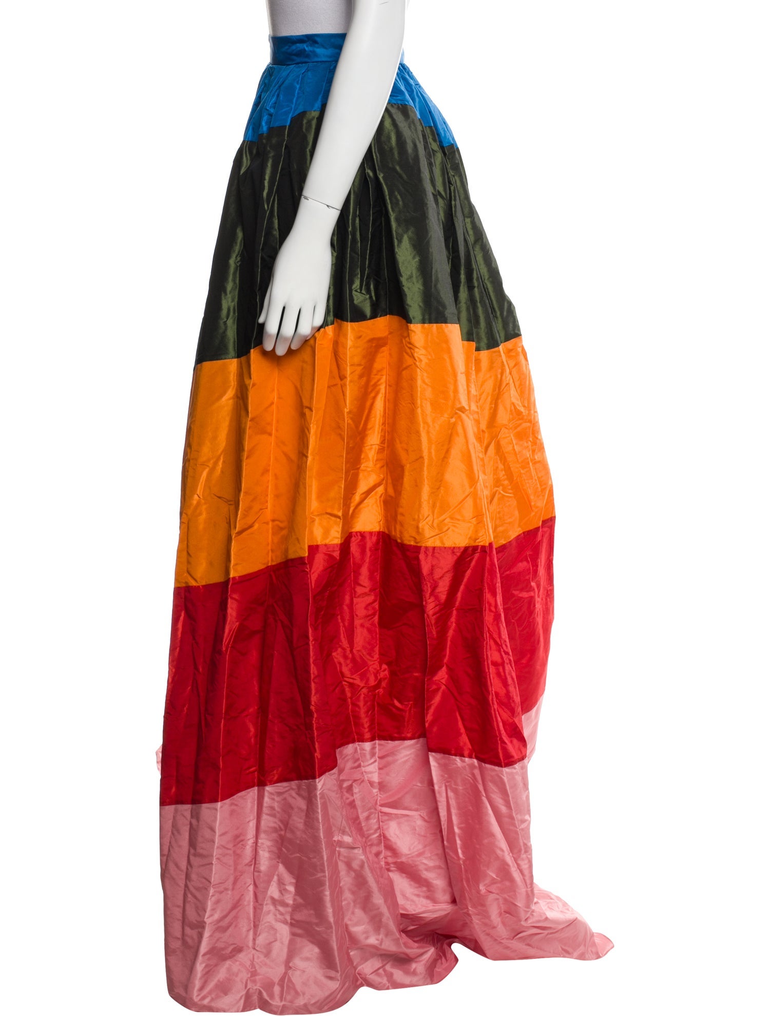 Carolina Herrera Silk Long Skirt