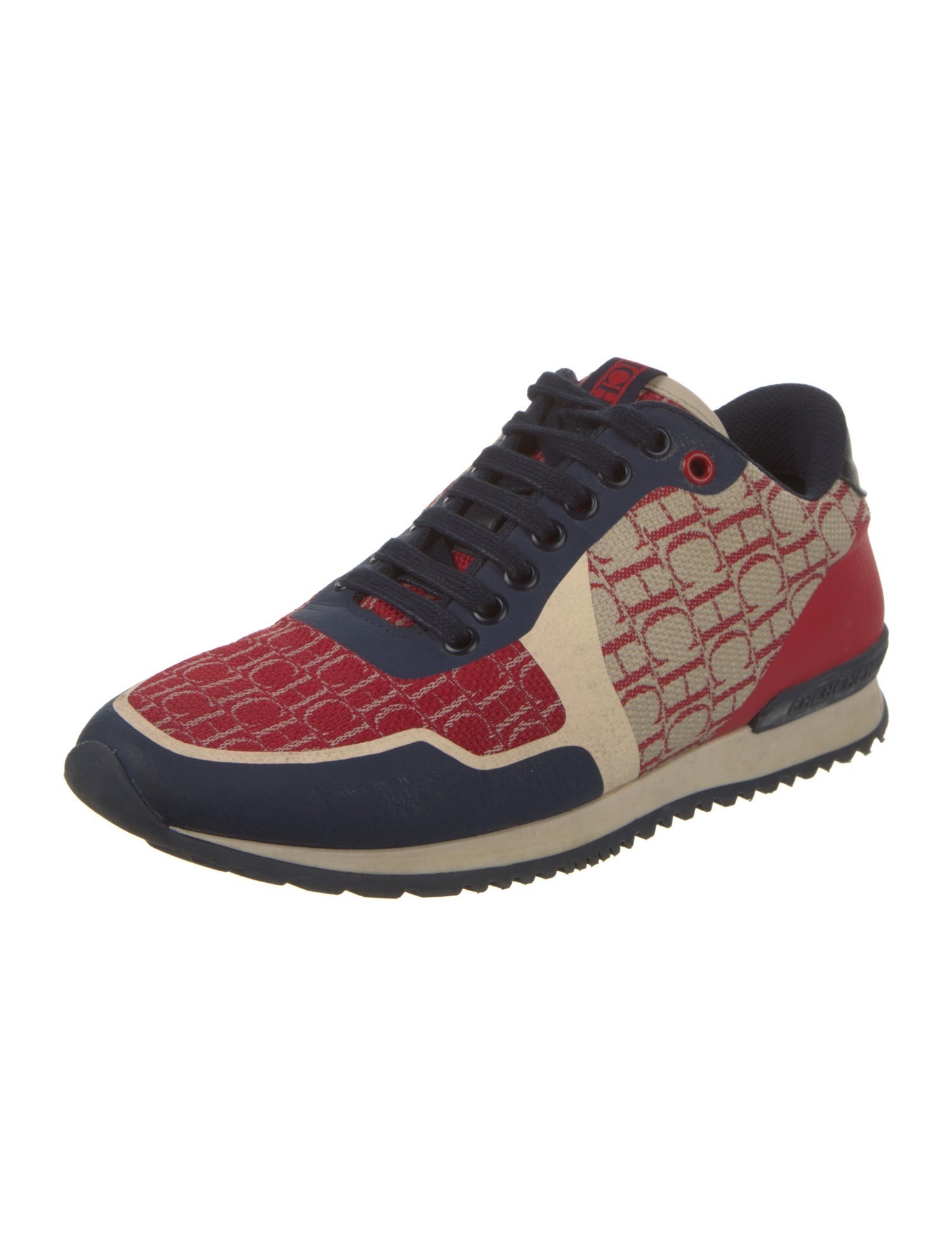 Carolina Herrera Canvas Printed Sneakers