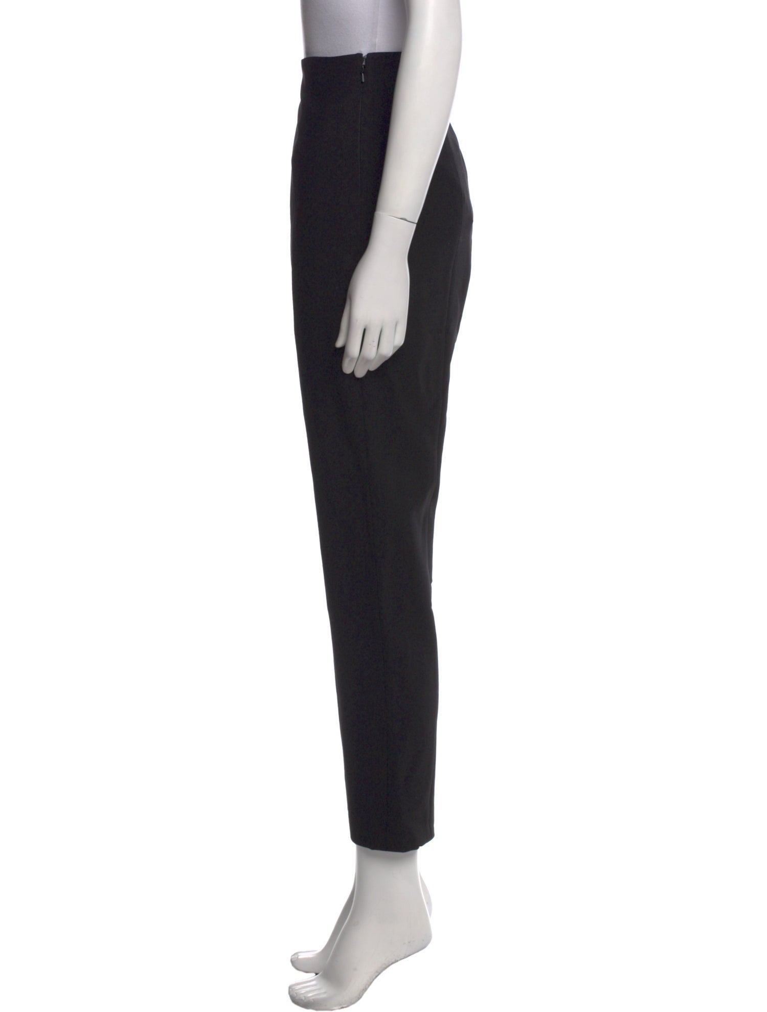 Carolina Herrera Virgin Wool Straight Leg Pants