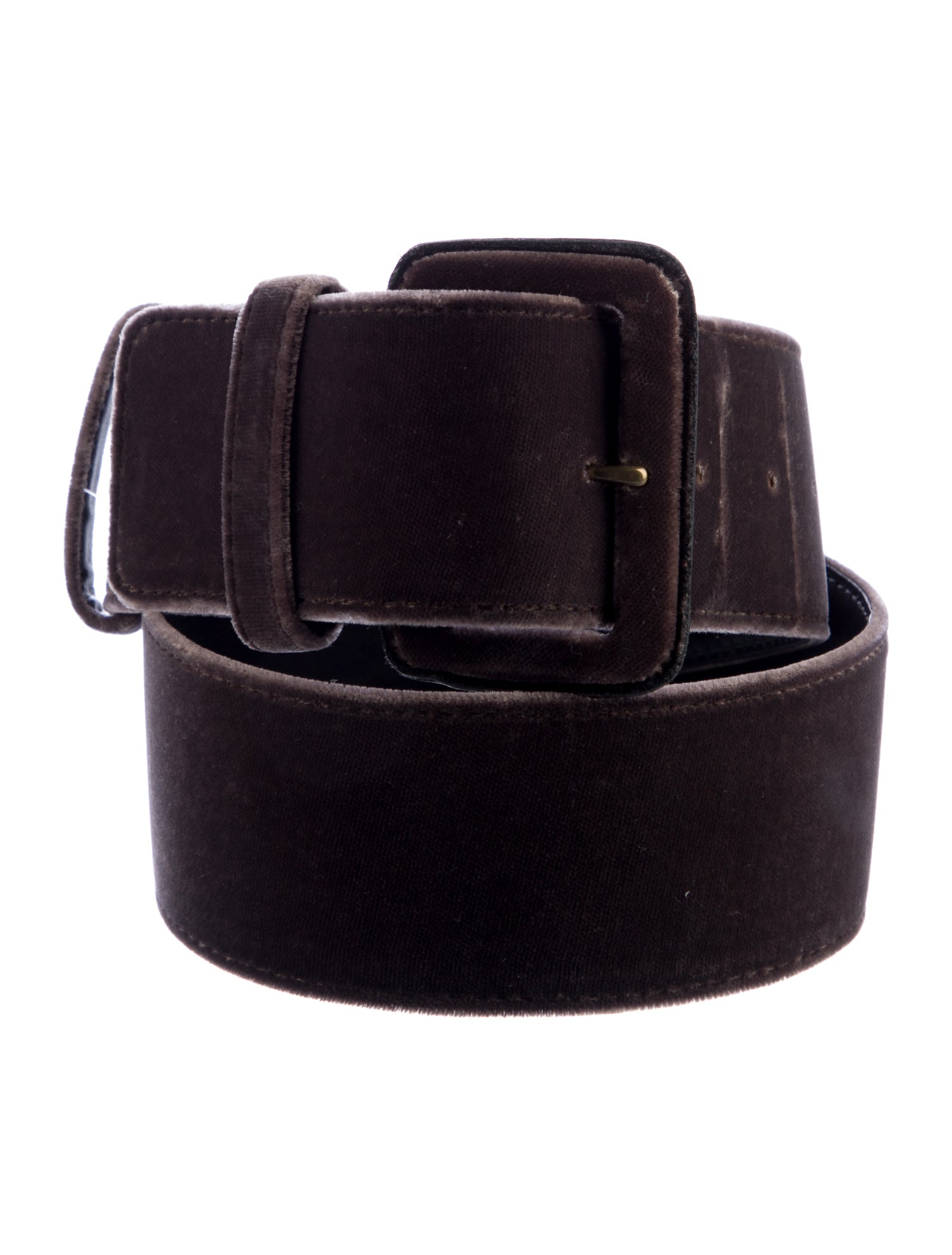 Carolina Herrera Wide Velvet Waist Belt