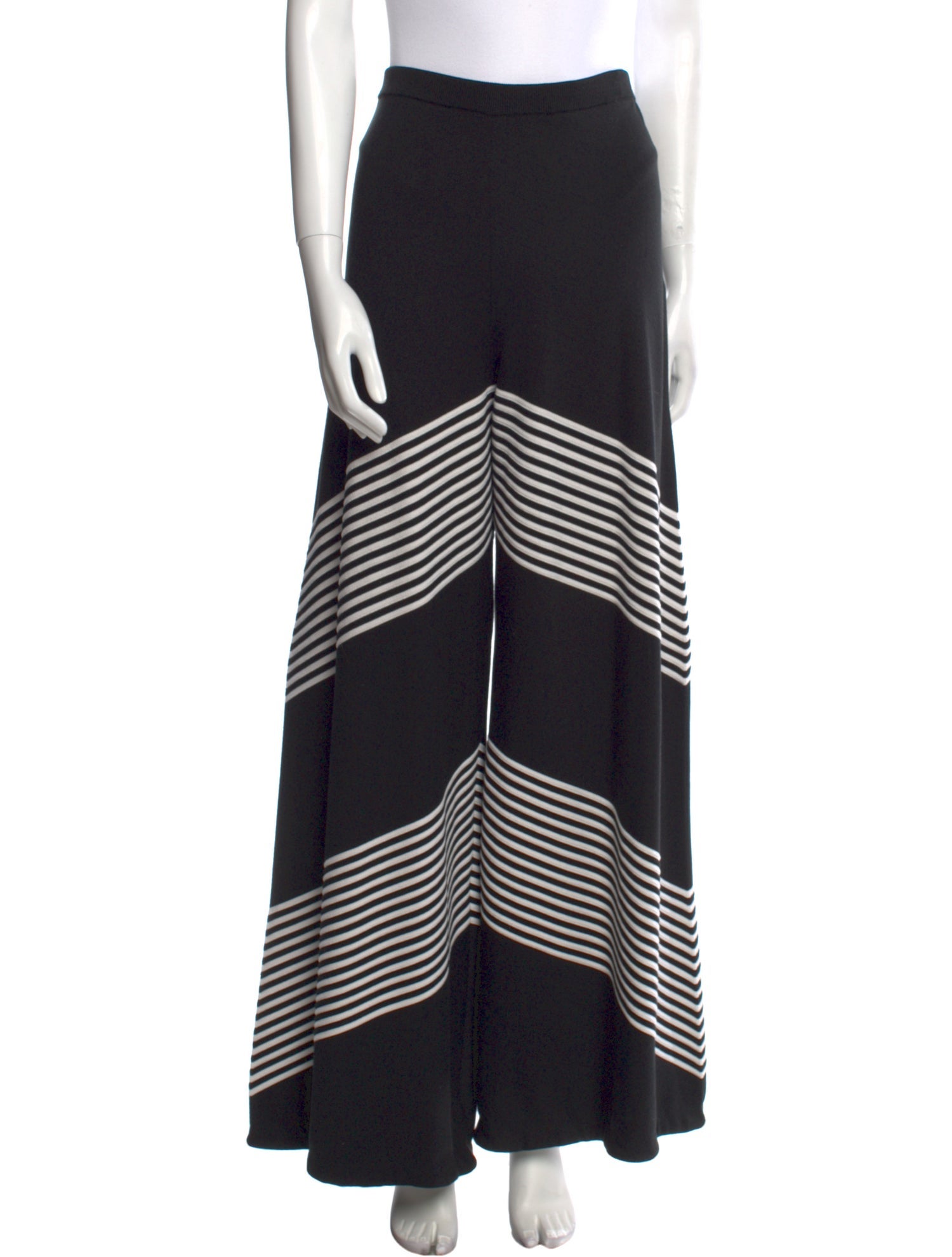 Carolina Herrera Silk Wide Leg Pants