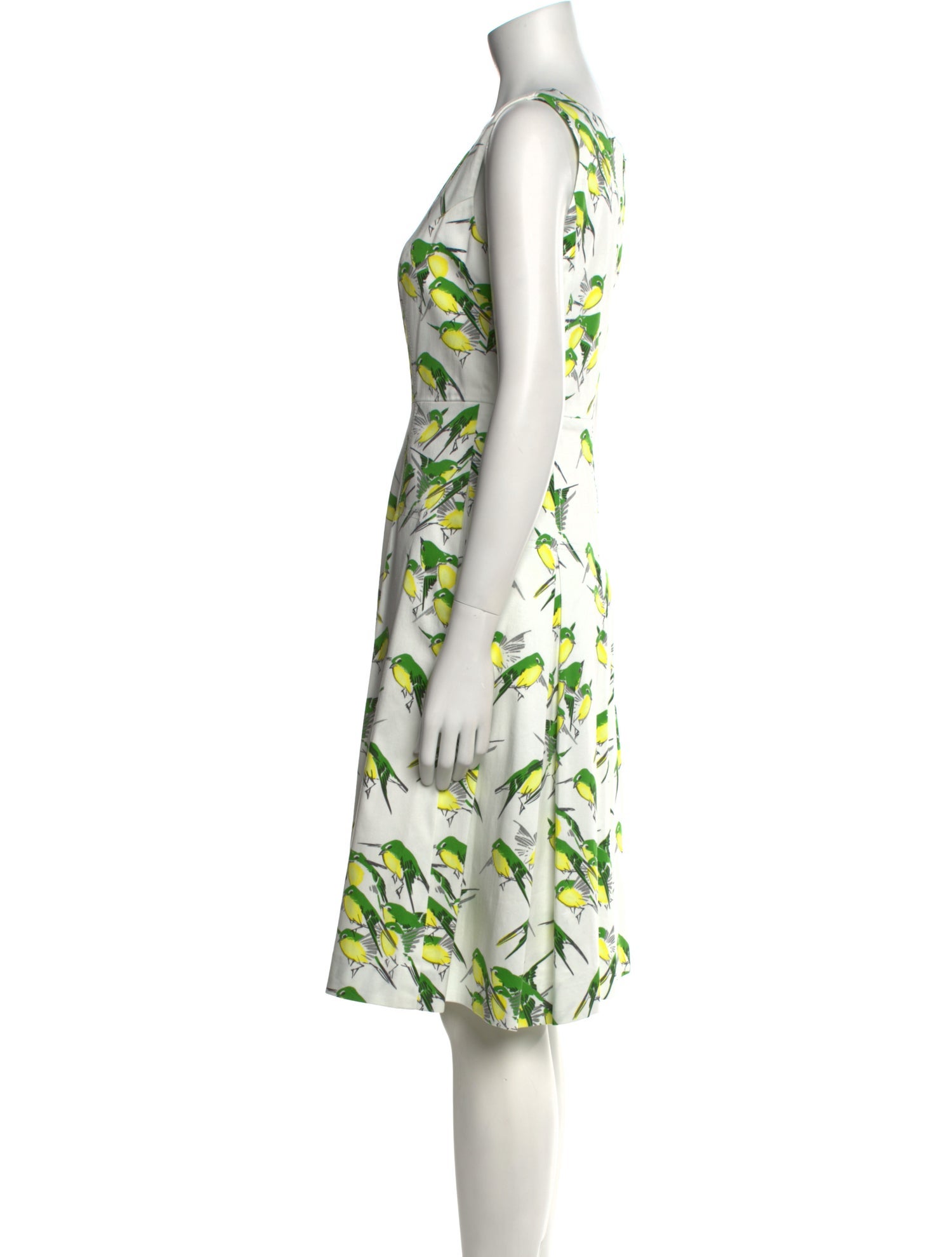 Carolina Herrera Printed Knee-Length Dress