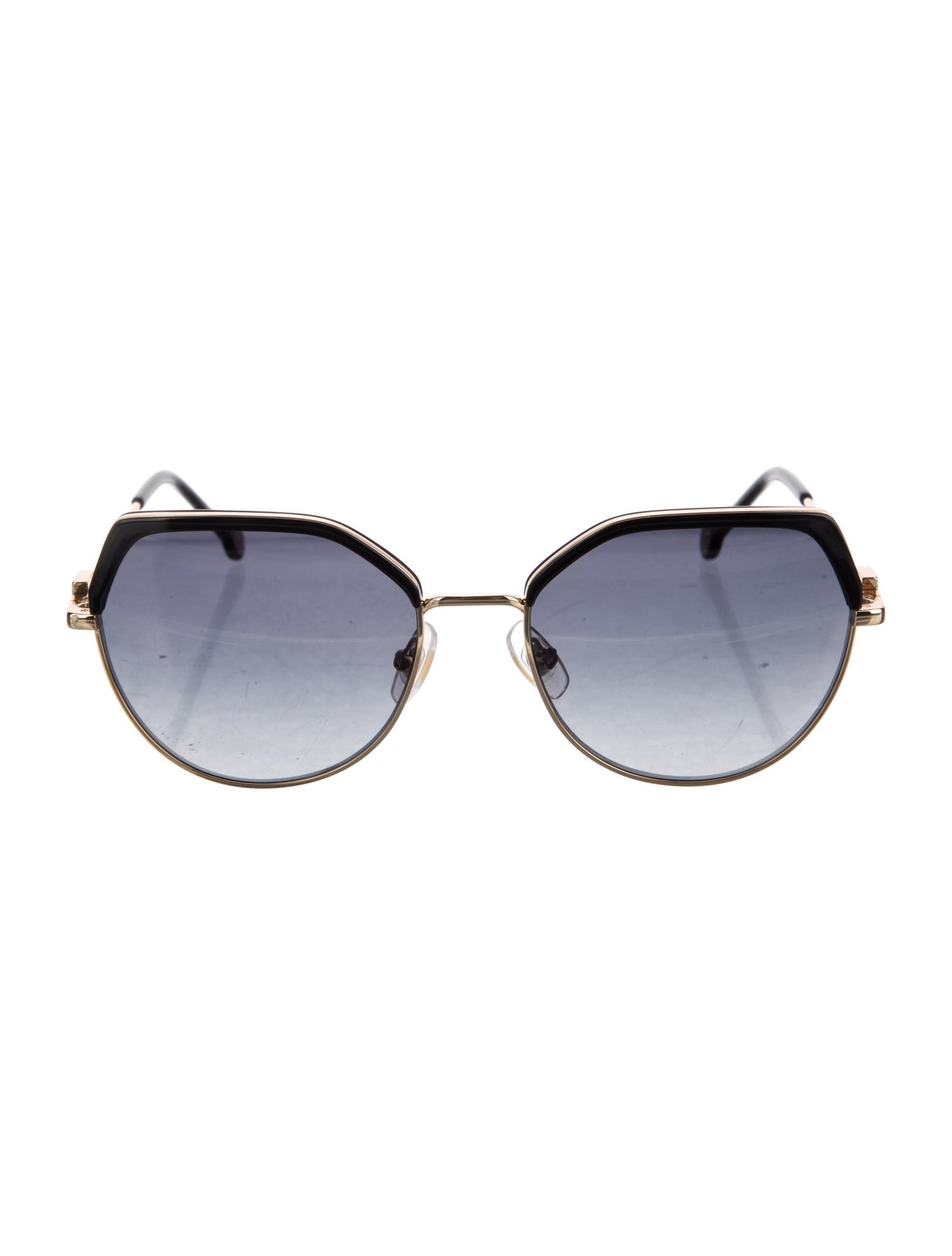 Carolina Herrera Oversize Gradient Sunglasses