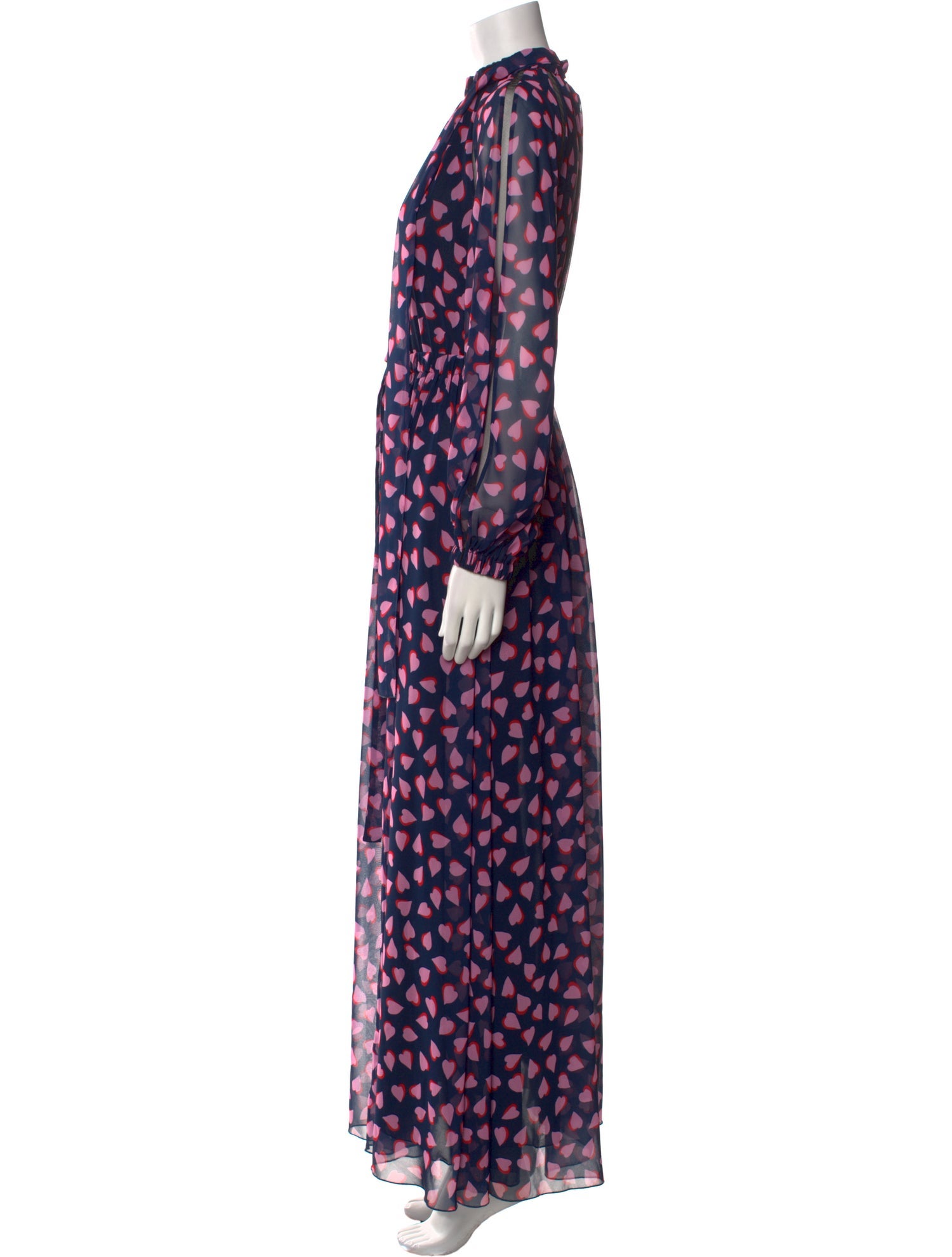 Carolina Herrera Printed Long Dress