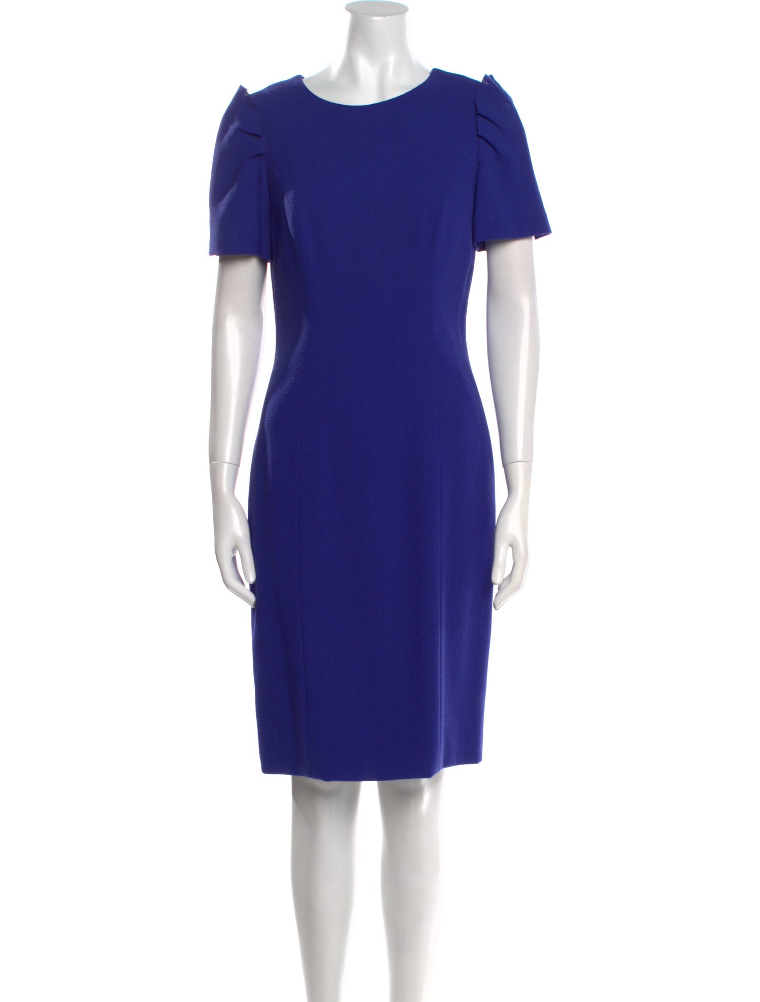 Carolina Herrera Virgin Wool Knee-Length Dress