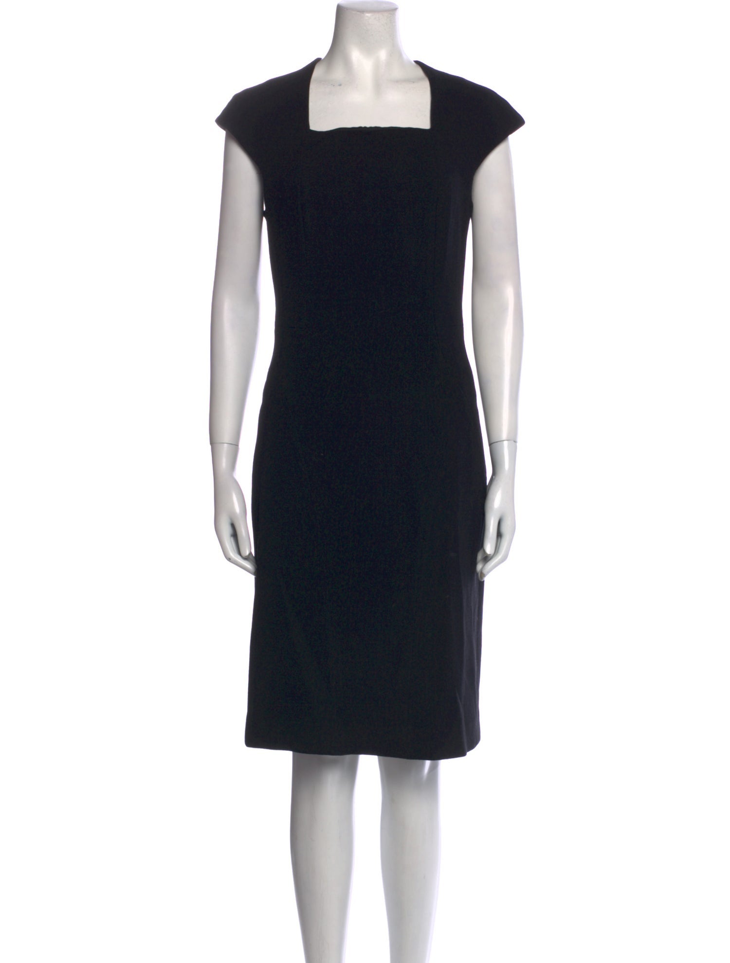 Carolina Herrera Wool Knee-Length Dress