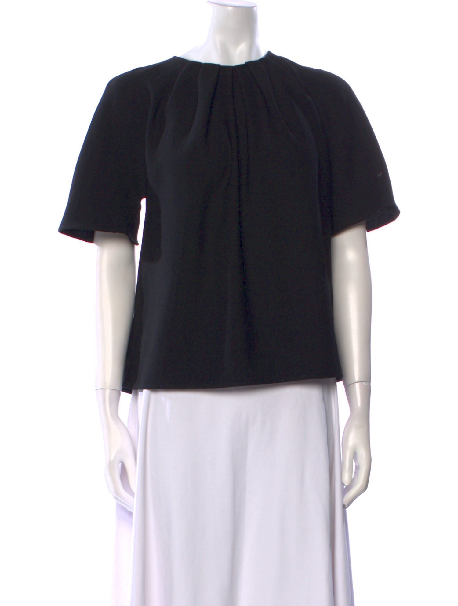 Carolina Herrera Crew Neck Short Sleeve Top