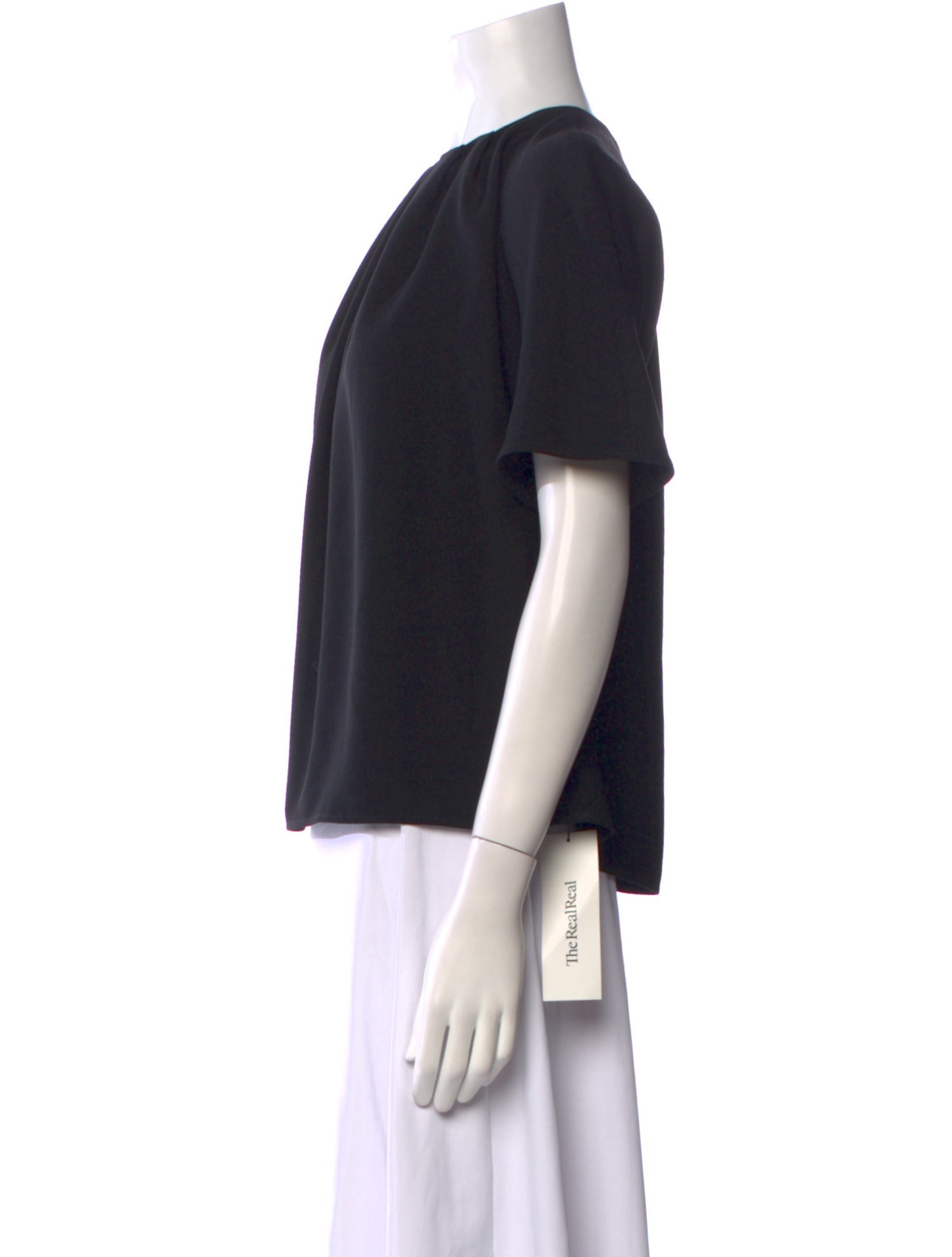 Carolina Herrera Crew Neck Short Sleeve Top