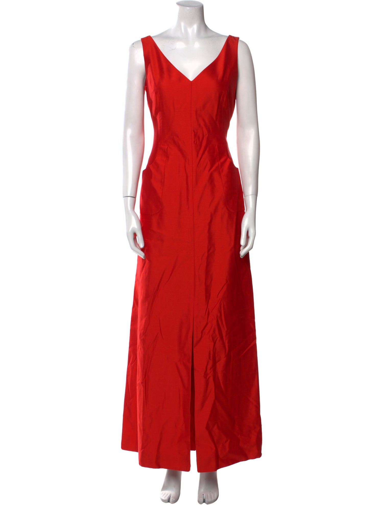 Carolina Herrera Silk Long Dress