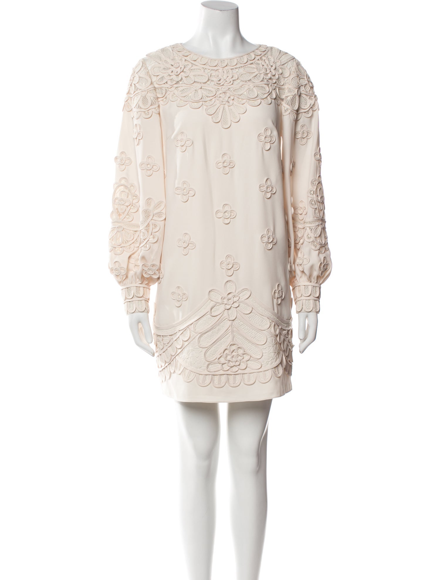 Carolina Herrera Bateau Neckline Mini Dress w/ Tags