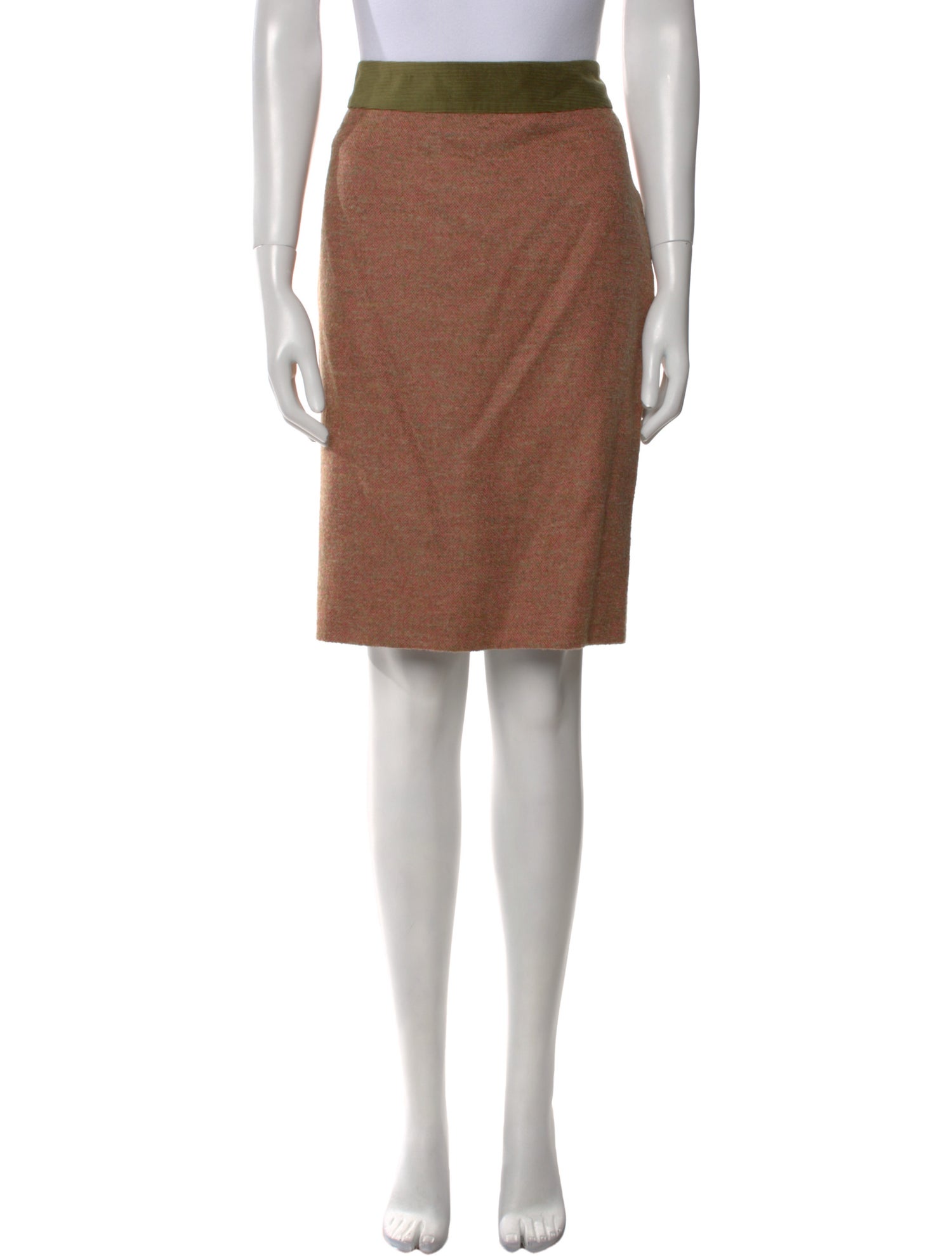 Carolina Herrera Wool Knee-Length Skirt