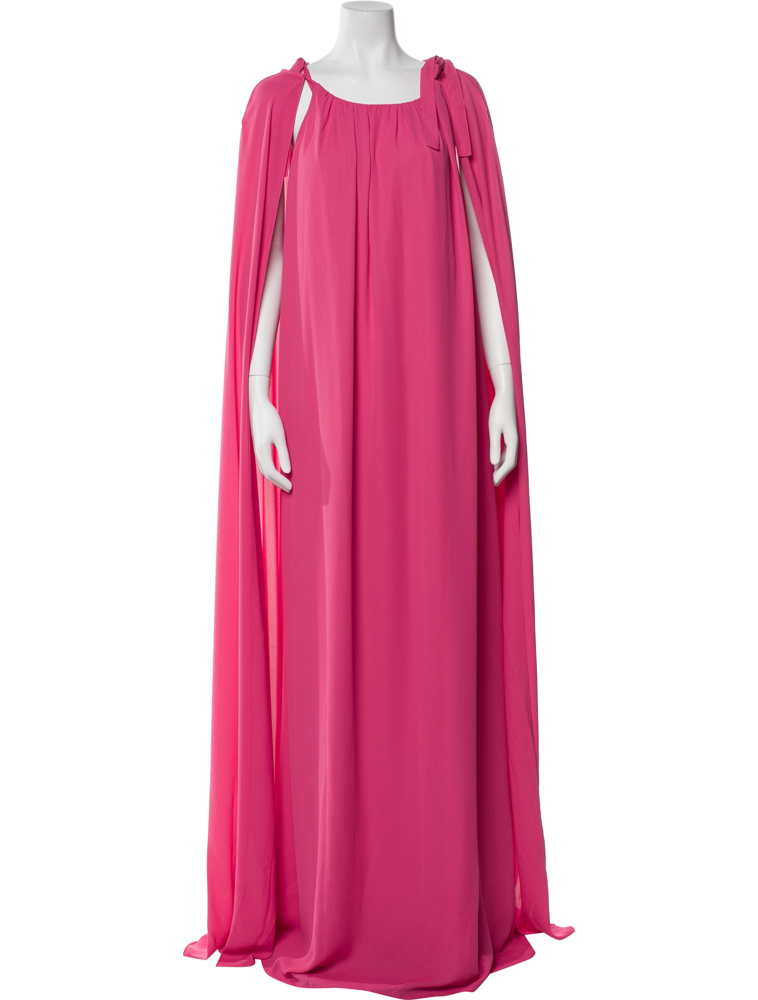 Carolina Herrera Bateau Neckline Long Dress w/ Tags