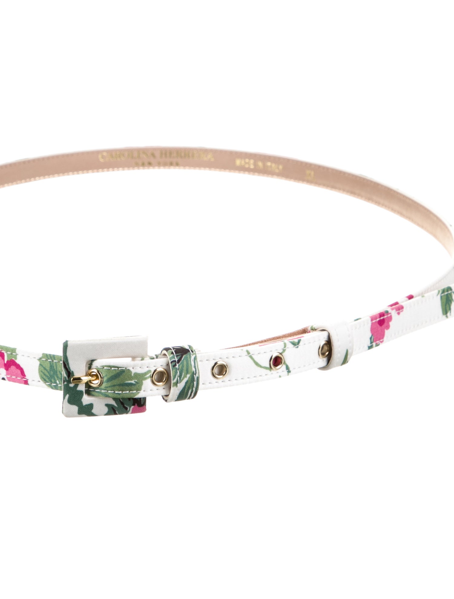 Carolina Herrera Skinny Waist Belt