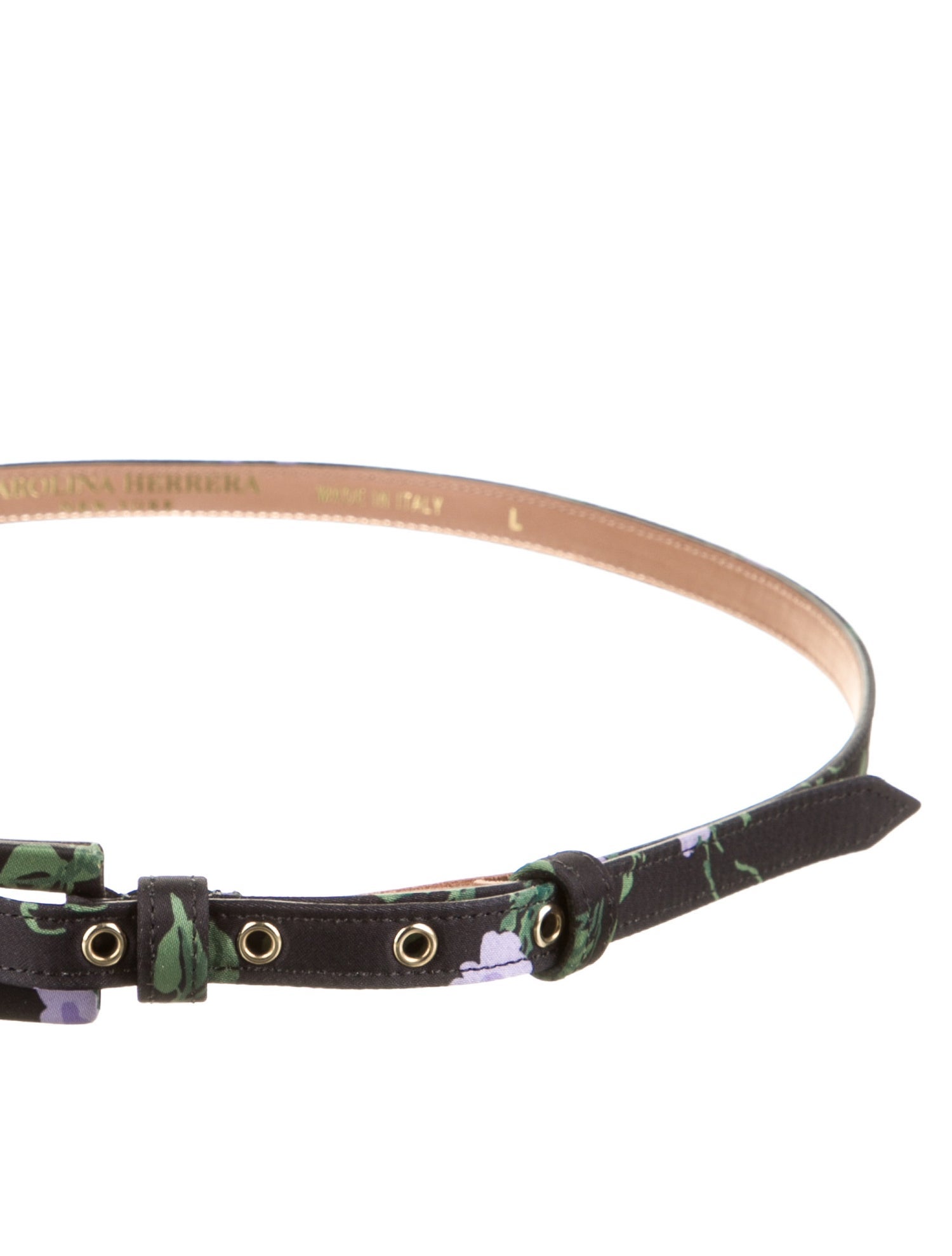 Carolina Herrera Skinny Waist Belt