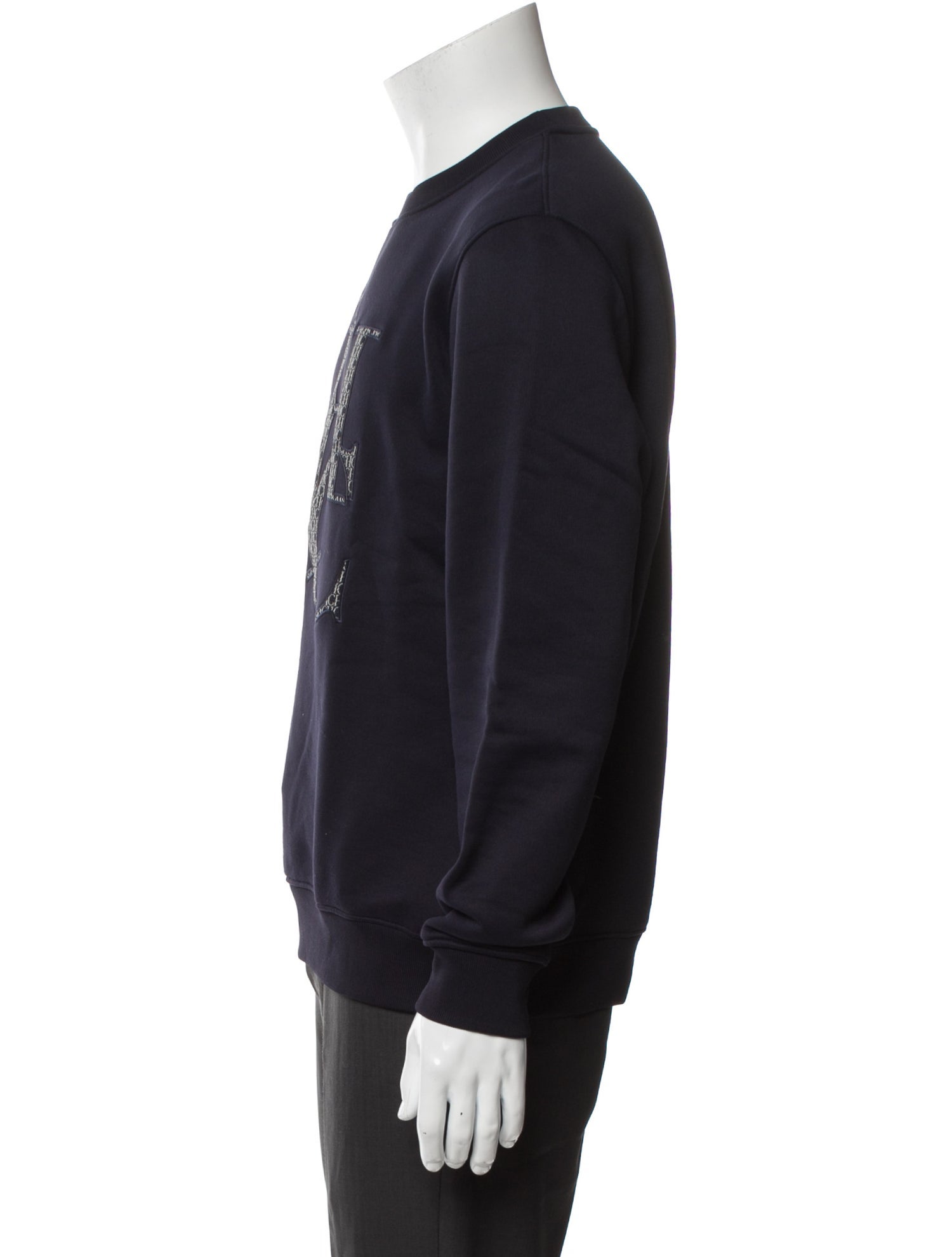 Carolina Herrera Graphic Print Crew Neck Pullover