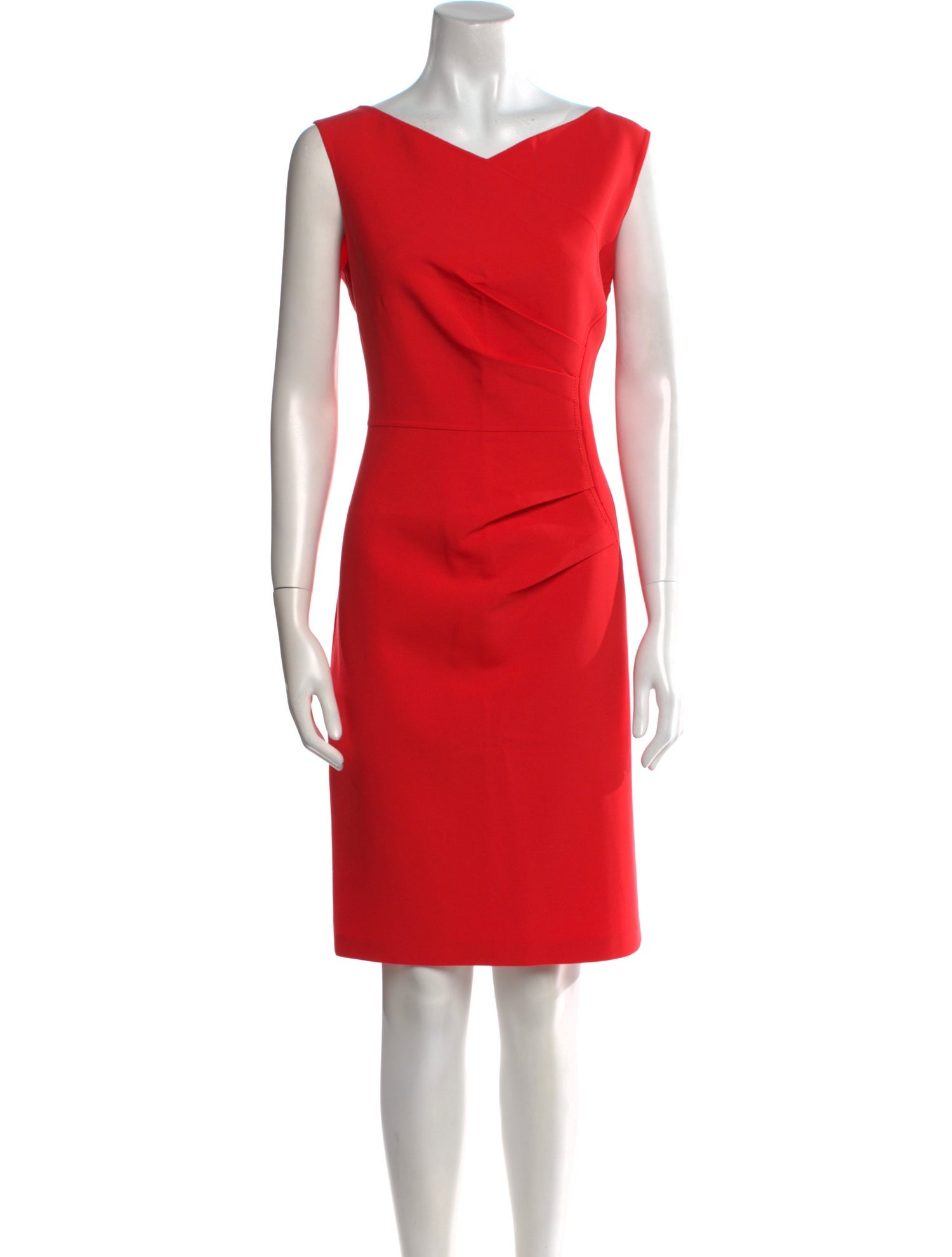 Carolina Herrera Silk Knee-Length Dress