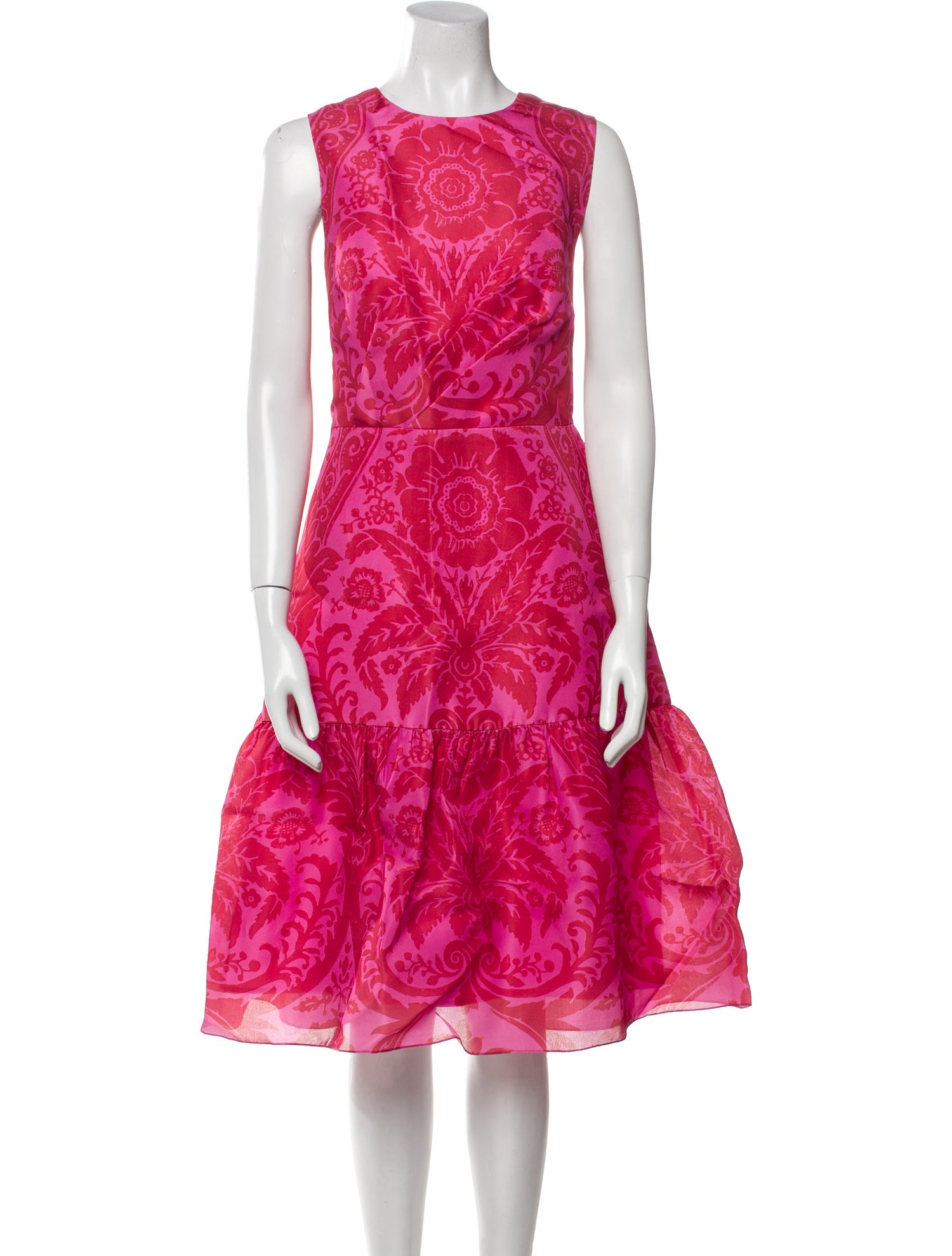 Carolina Herrera Silk Midi Length Dress w/ Tags