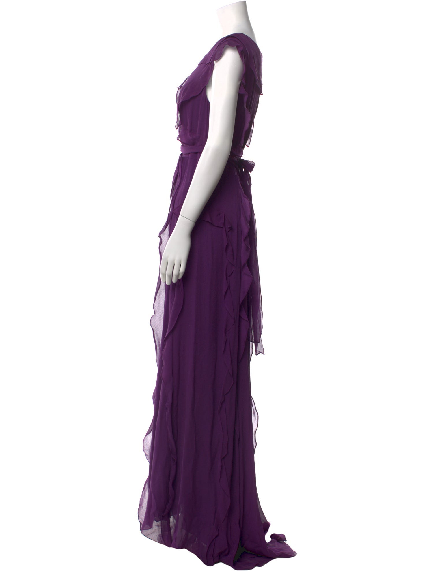 Carolina Herrera Silk Long Dress