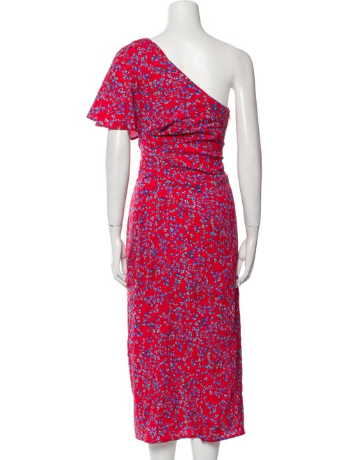 Carolina Herrera Silk Midi Length Dress