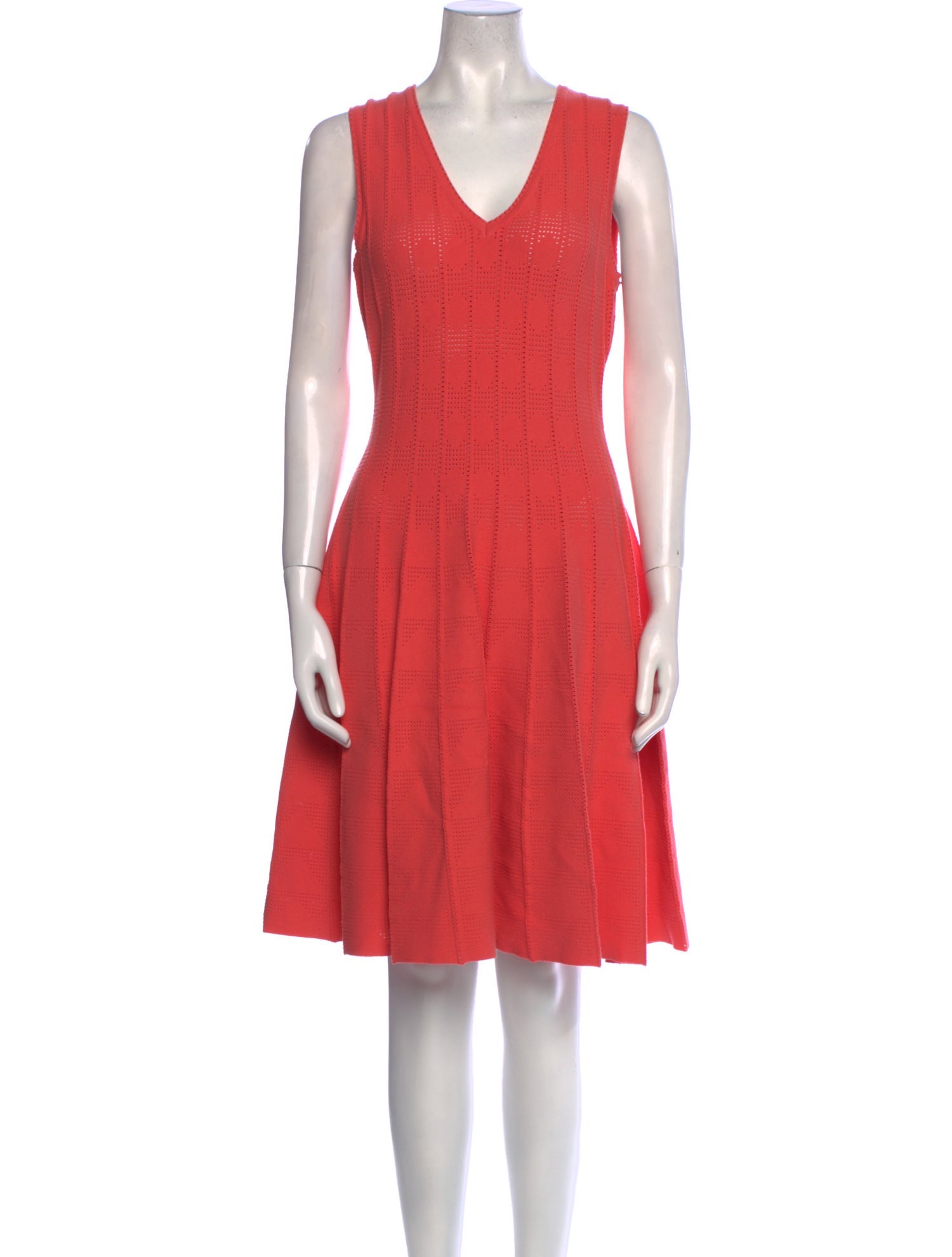 Carolina Herrera Virgin Wool Knee-Length Dress