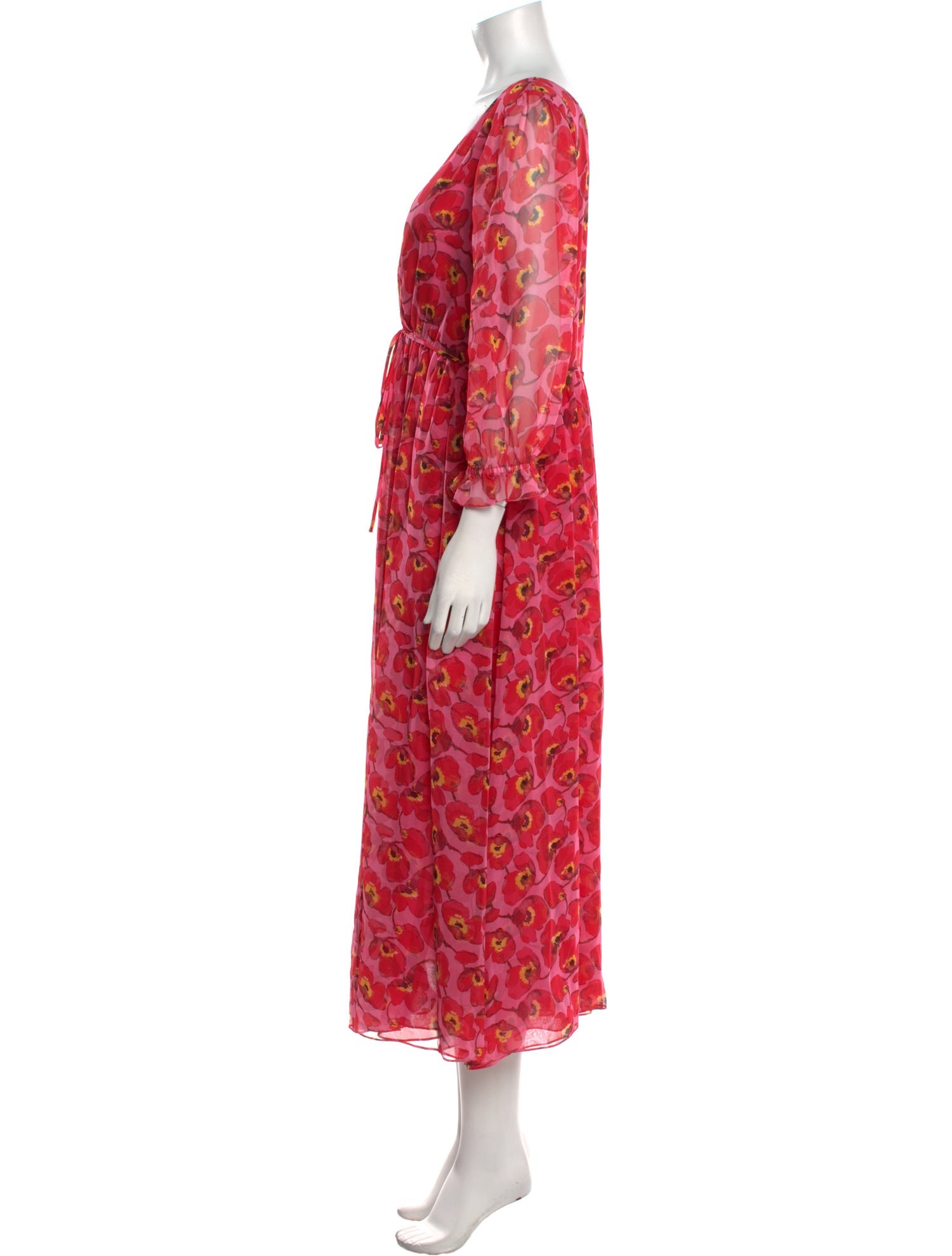 Carolina Herrera Silk Long Dress