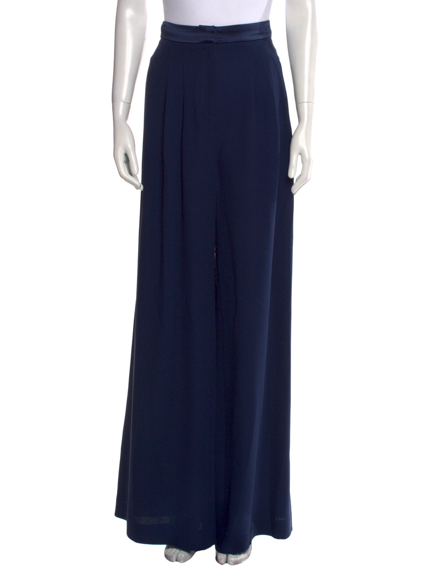 Carolina Herrera Silk Wide Leg Pants